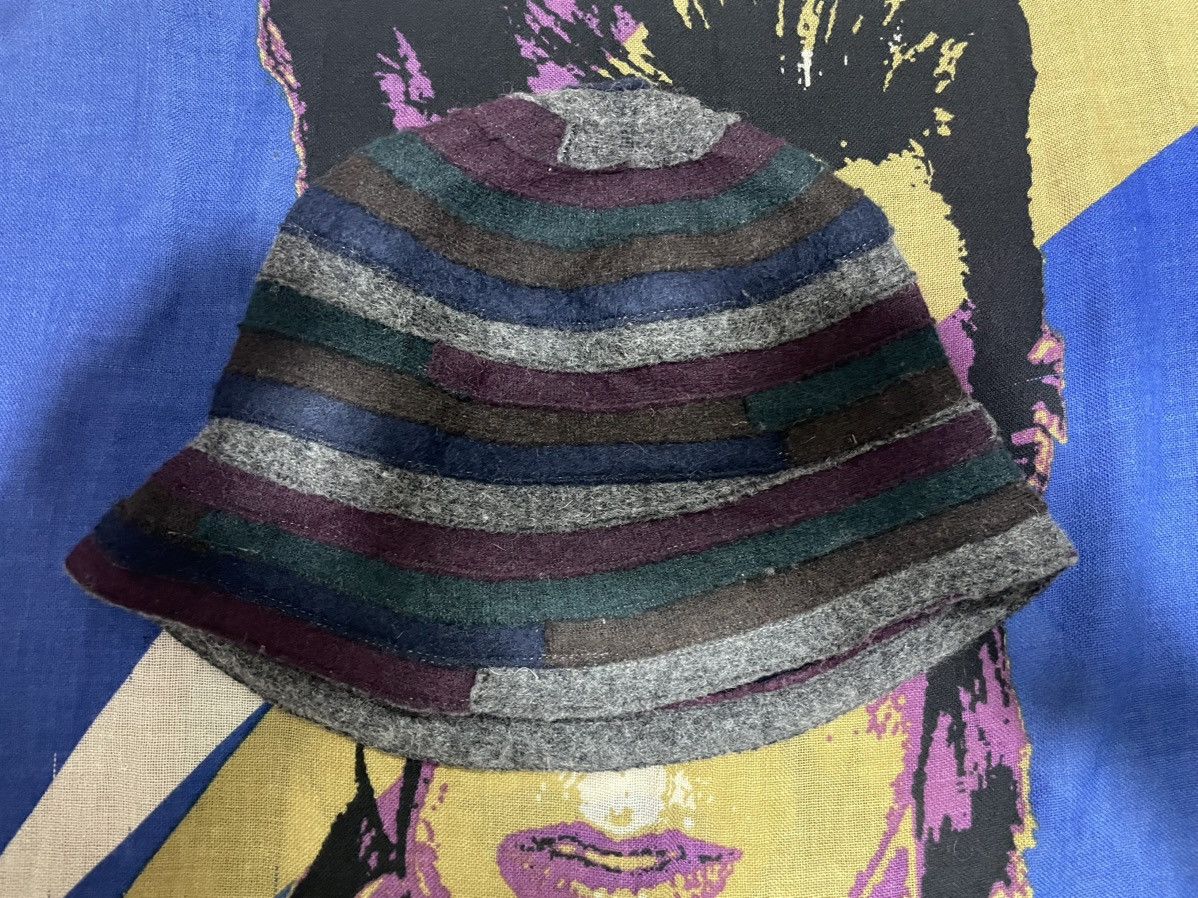 Other Ferruccio Vecchi designer 🇮🇹 Rebuilt Wool Bucket Hat Size ONE SIZE - 1 Thumbnail