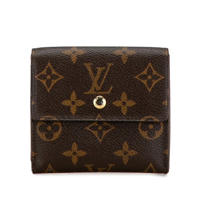 Louis Vuitton Louis Vuitton Louis Vuitton Monogram Portefeuille Elise Bifold Wallet M61654 Canvas Short Wallet M61654 in Very Good Condition Size ONE SIZE - 1 Thumbnail