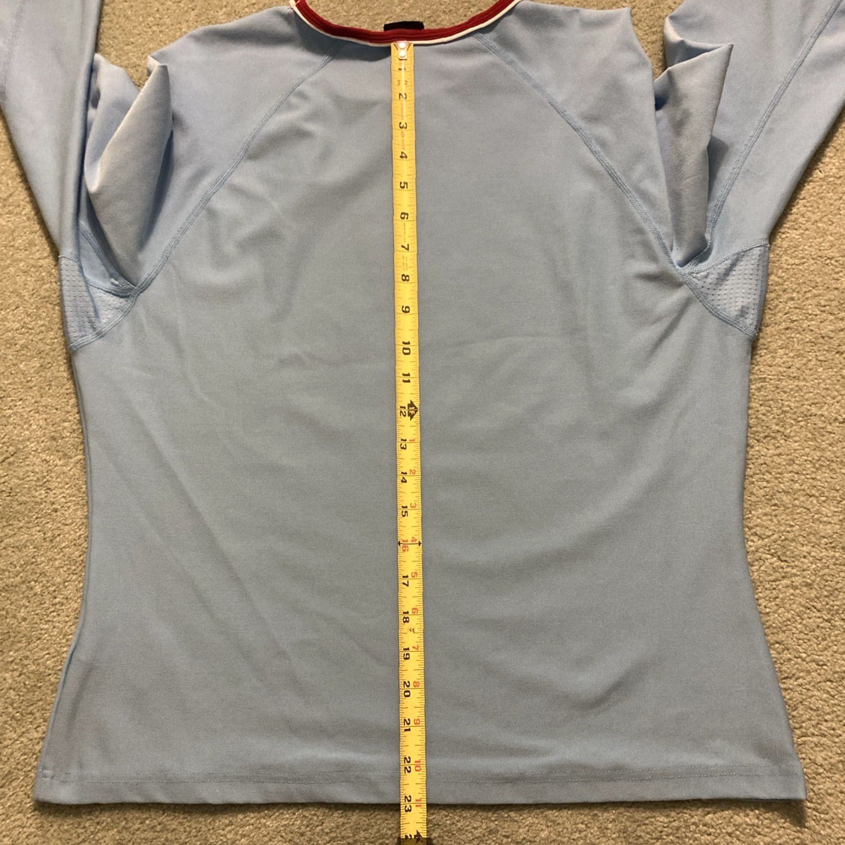 Nike VINTAGE Nike Womens Tennis Long Sleeve Top XL Blue Activewear Women’s XL Size XL / US 12-14 / IT 48-50 - 5 Thumbnail