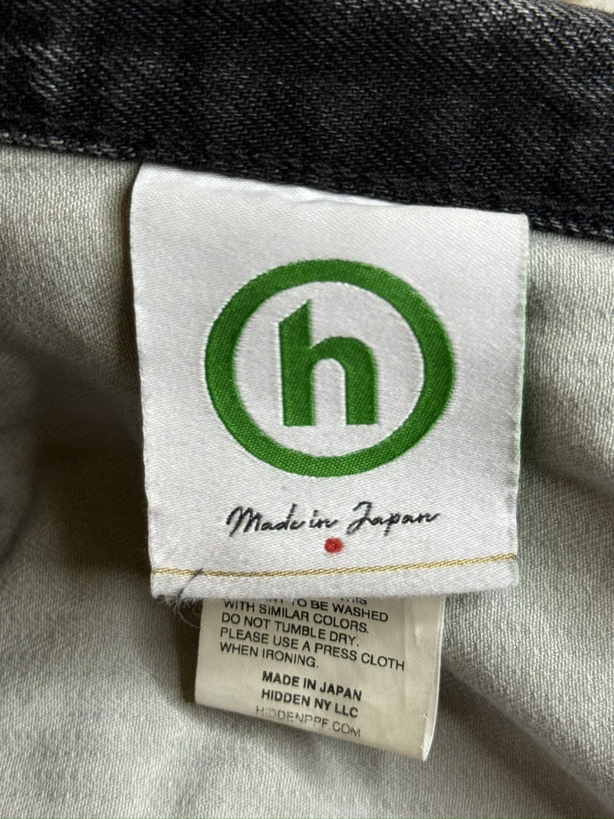 HIDDEN Thrashed Baggy Denim Jeans Size US 34 / EU 50 - 6 Thumbnail