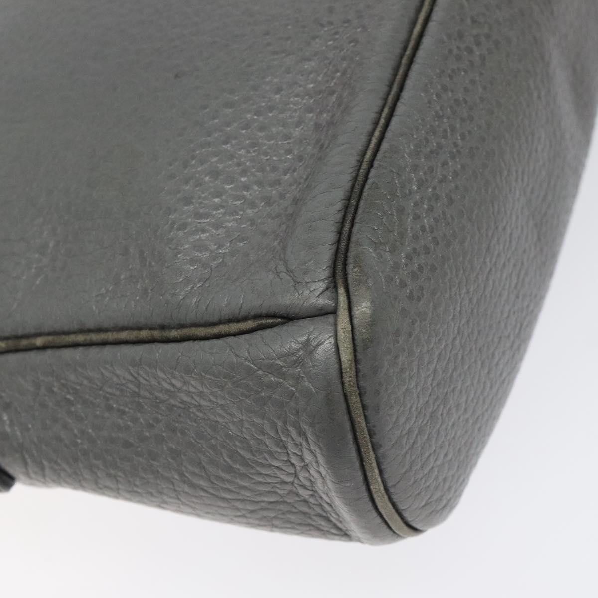 Dior DIOR Shoulder Bag Leather Gray Gold Size ONE SIZE - 13 Thumbnail