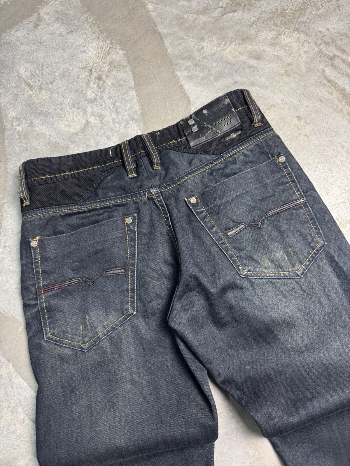 Diesel Vintage Diesel Blackjeans 👖 Size US 32 / EU 48 - 5 Thumbnail