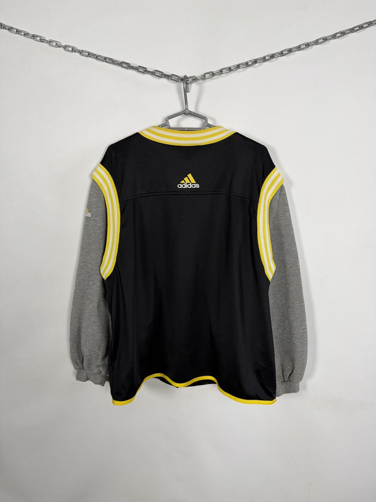 Adidas Adidas Vintage Detachable Sleeve Track Jacket Vest Size L Size US L / EU 52-54 / 3 - 13 Thumbnail