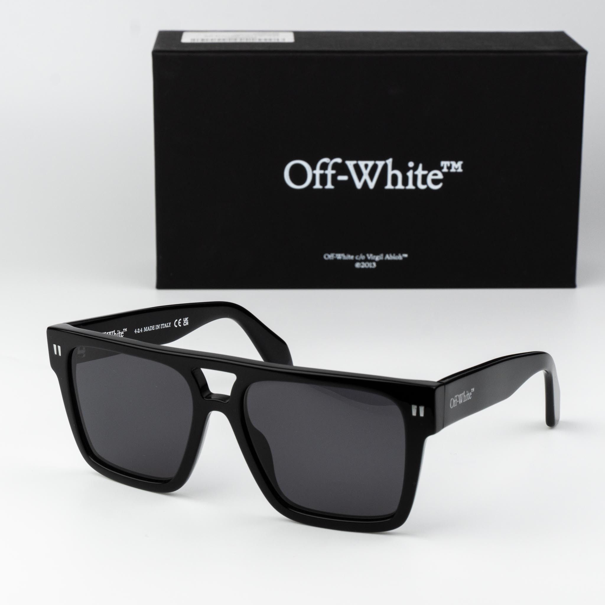 Off-White ORLANDO Women Sunglasses White Black Grey Oval OERI13O ORLANDO 0107 Off-White Off-White ORLANDO Men Sunglasses OERI13O 0107 NEW  main image 3