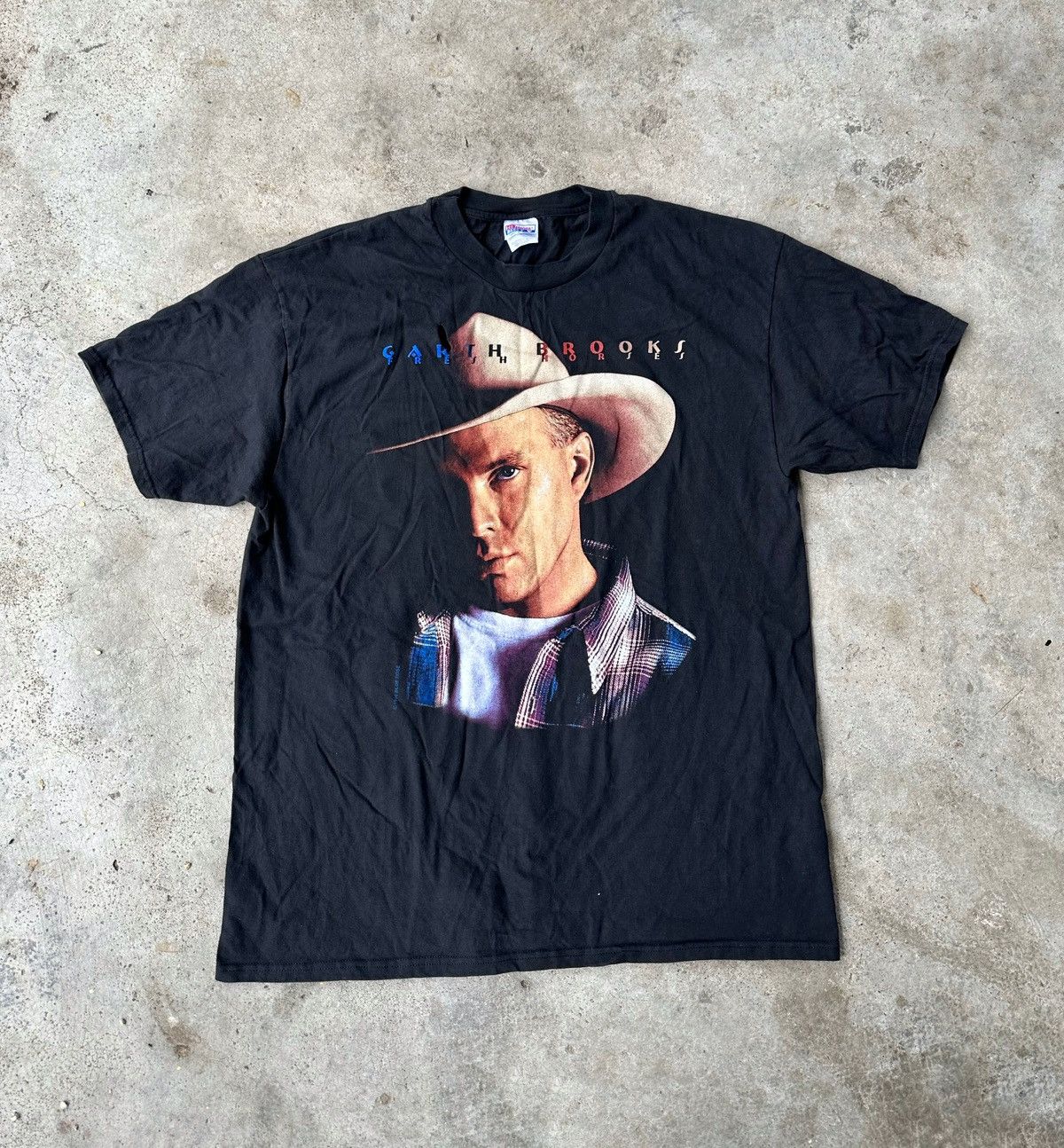 Vintage Vintage Garth brooks Size US XL / EU 56 / 4 - 1 Thumbnail