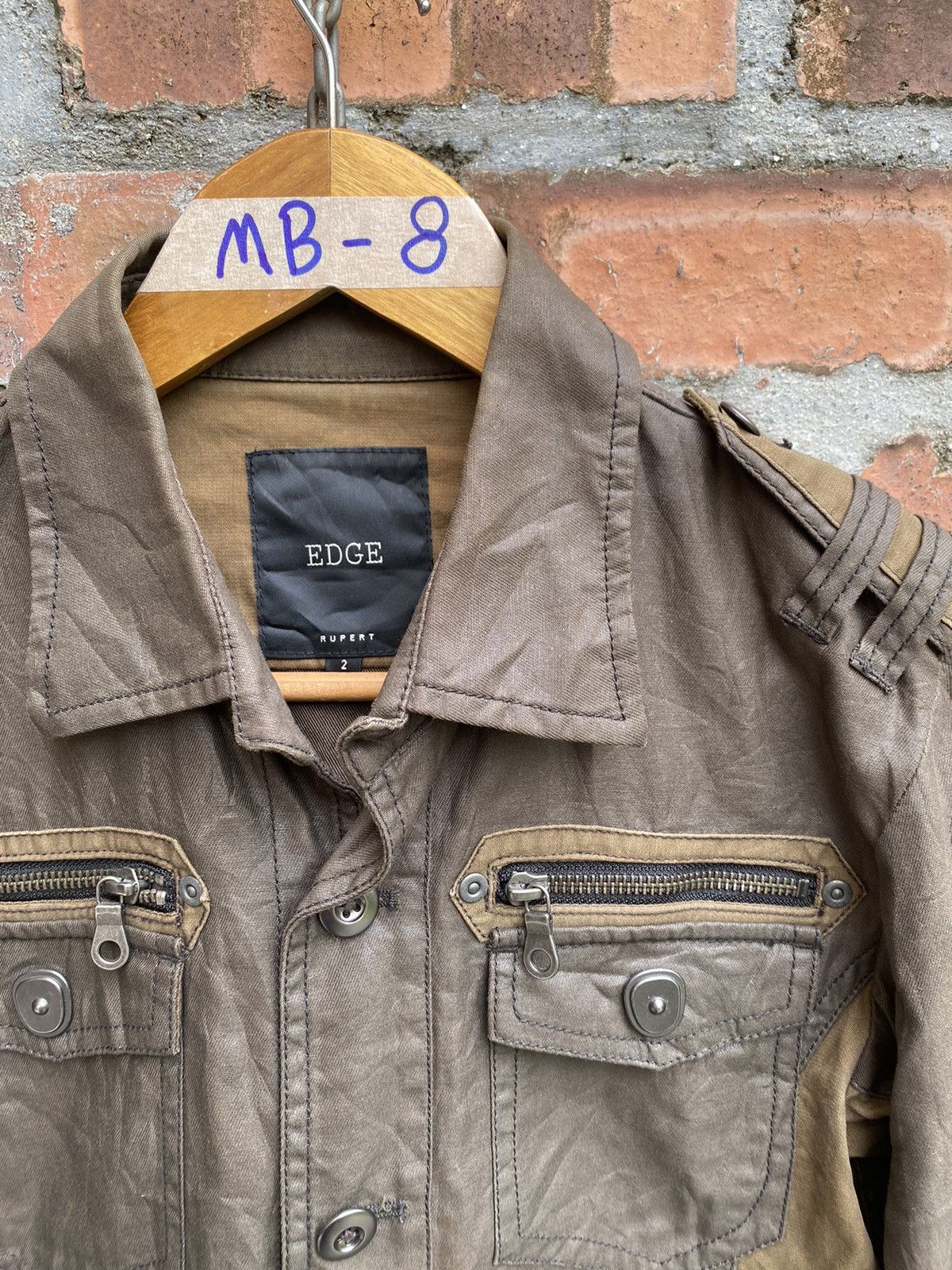 Obelisk 2000s Edge Rupert Wax hybrid Multipocket Vkei Jacket Size US S / EU 44-46 / 1 - 9 Thumbnail