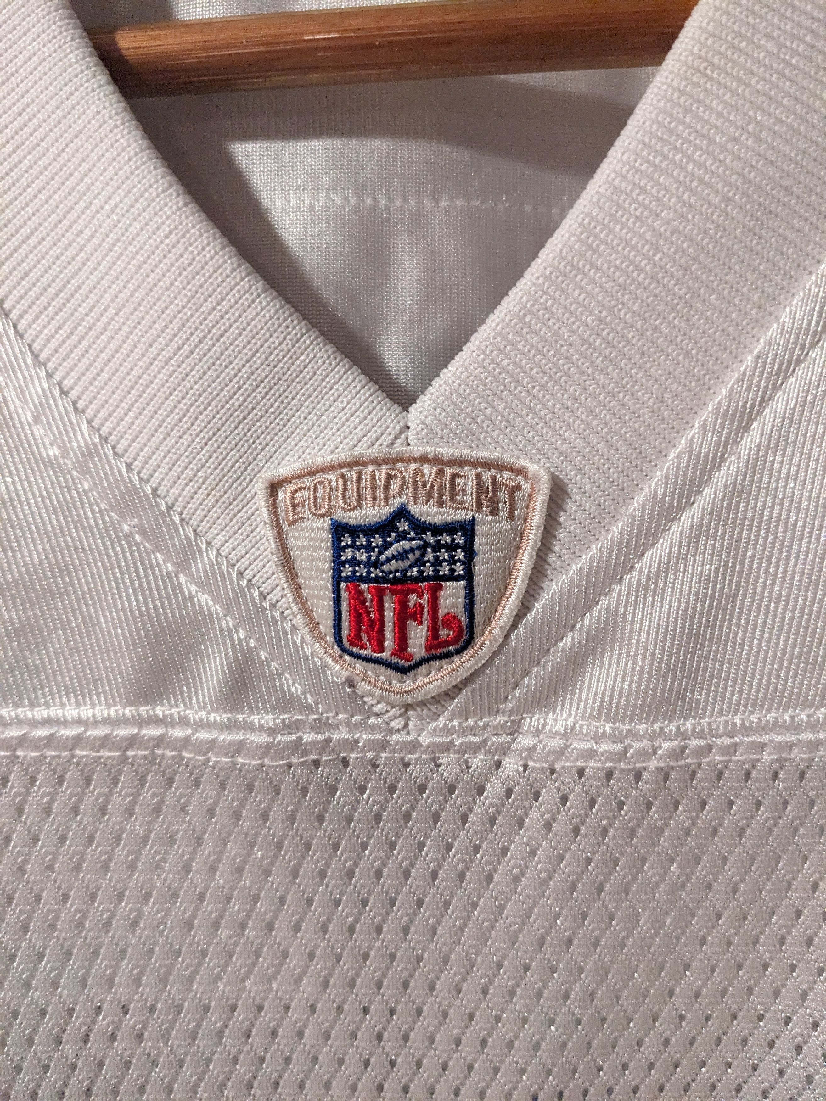 NFL Vintage Y2K New York Jets NFL Football White Medium Jersey Size US M / EU 48-50 / 2 - 4 Thumbnail