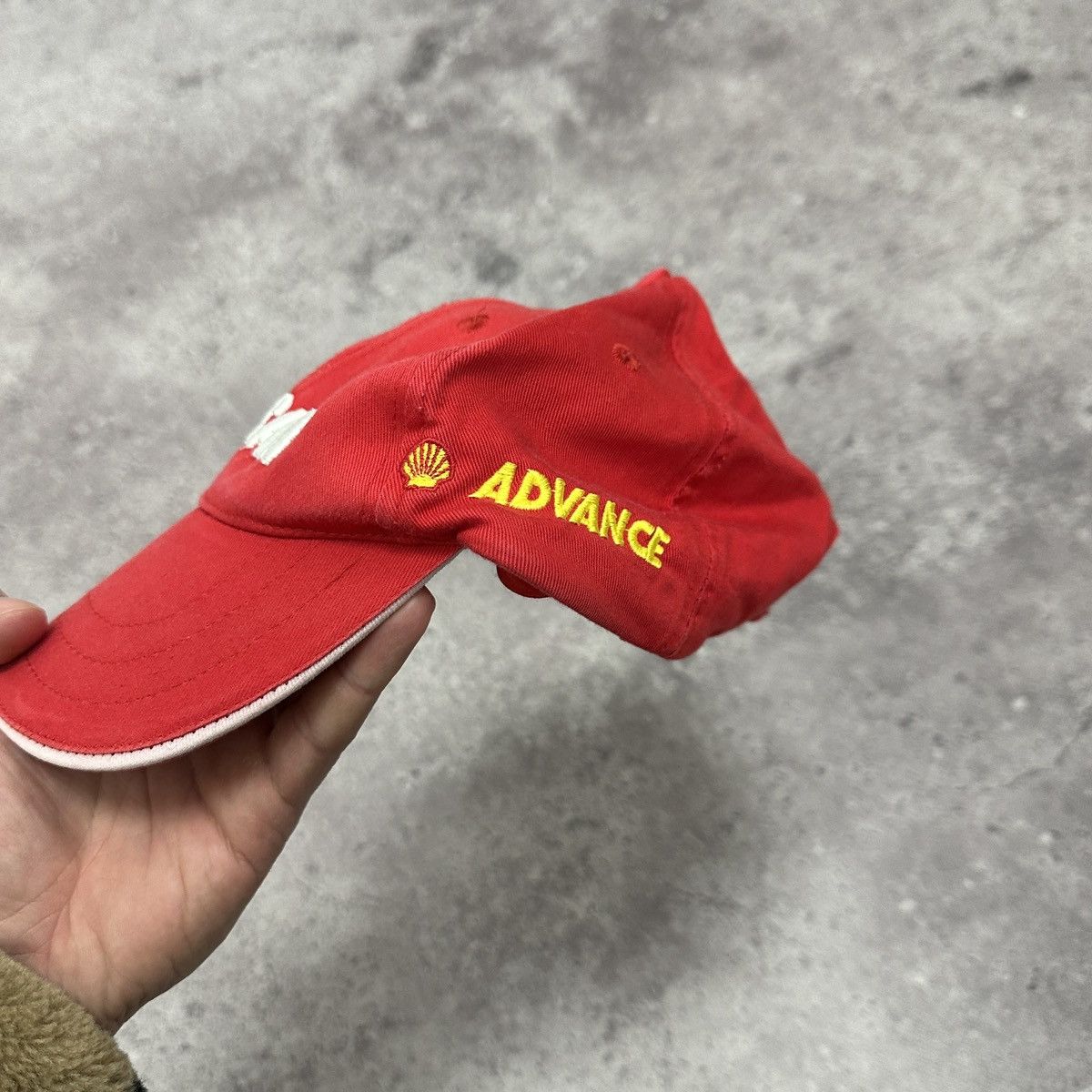 Formula 1 Vintage 90s Racing Ducati Formula 1 cap Advance Bridgestone Size ONE SIZE - 3 Thumbnail
