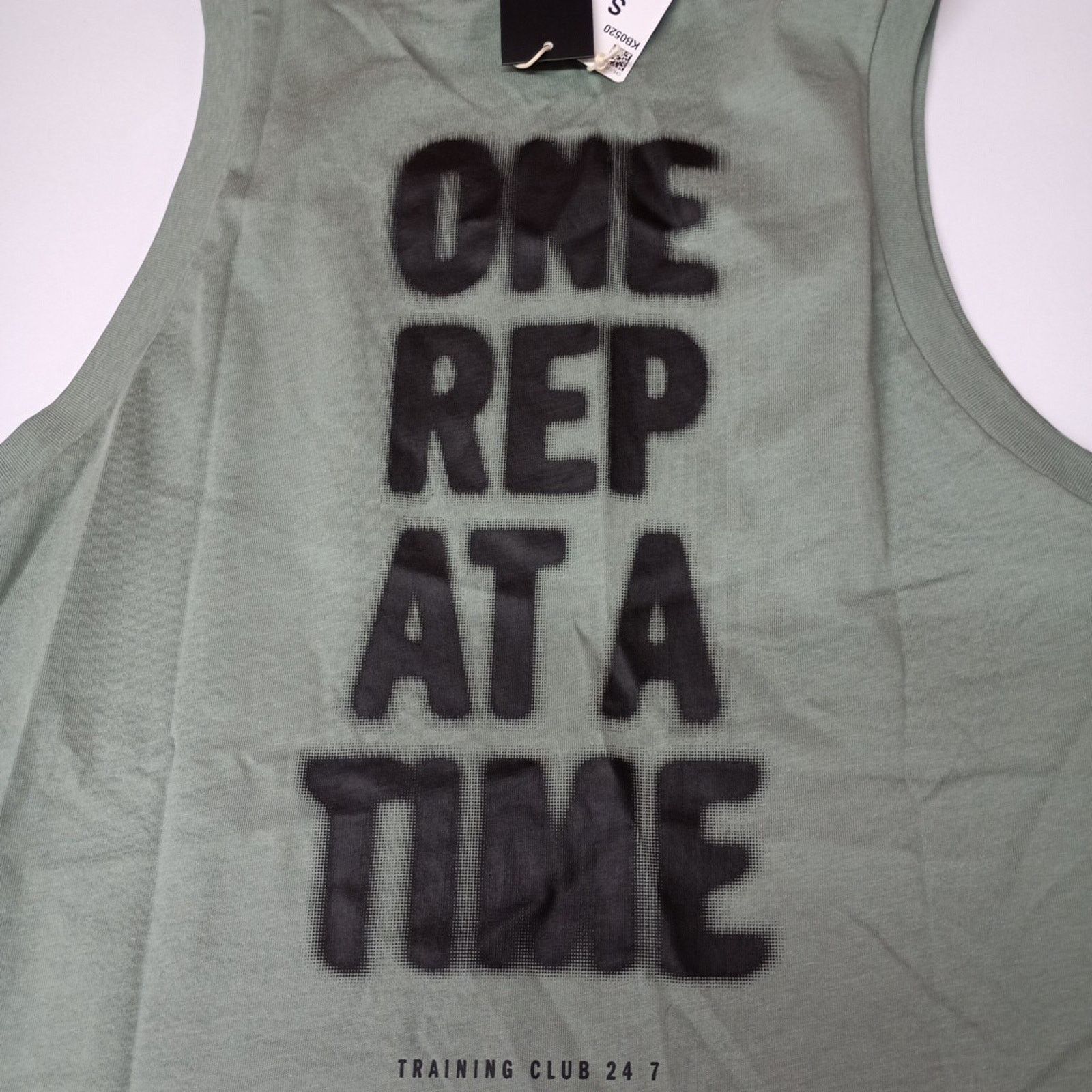 Adidas Adidas One Rep At A Time Tank Top Men’s S Silver Green Size US S / EU 44-46 / 1 - 8 Thumbnail