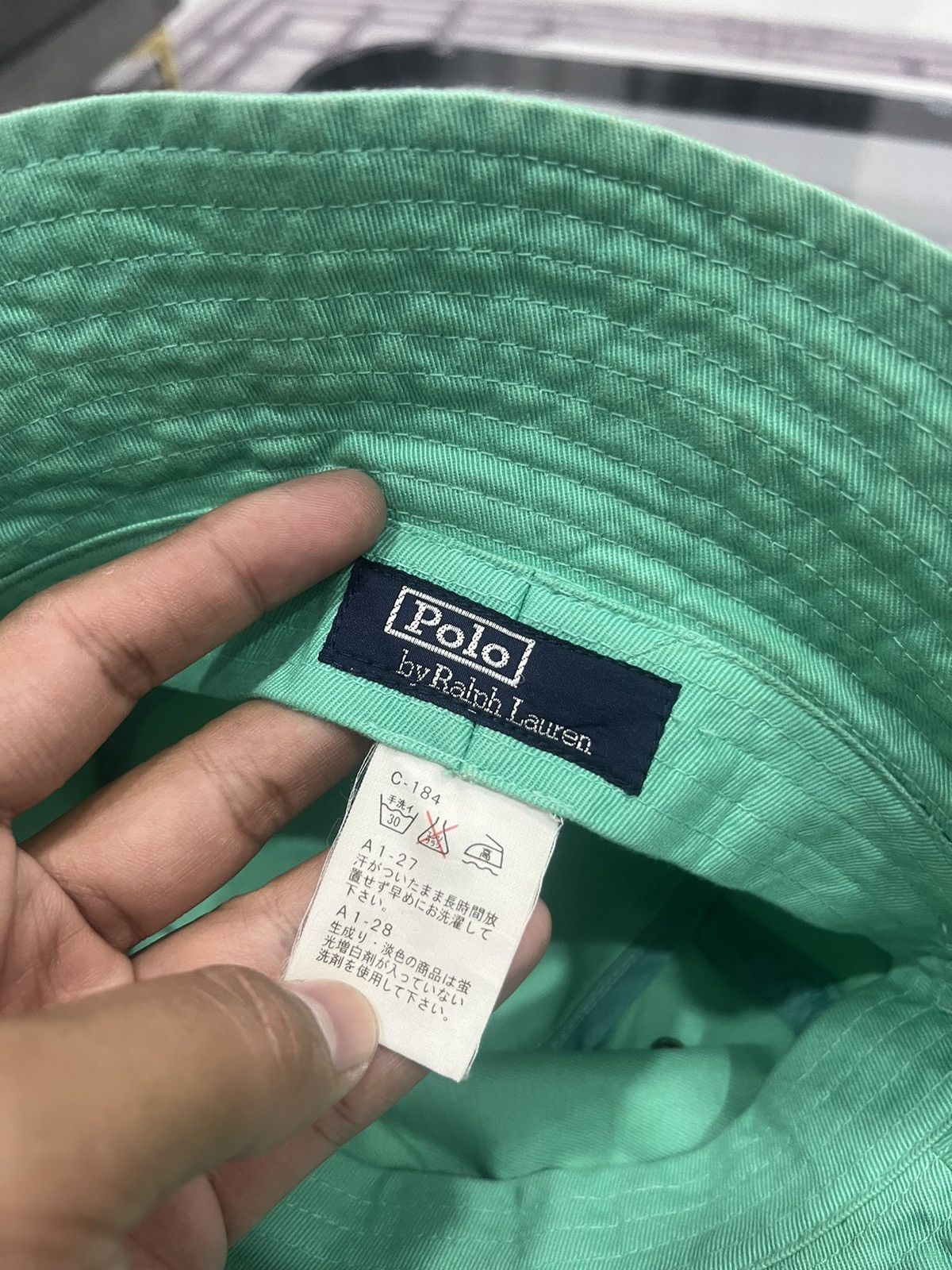 Polo Ralph Lauren × Vintage RARE VINTAGE POLO SMALL PONY BUCKET HAT Size ONE SIZE - 4 Thumbnail