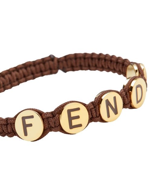 Fendi o1w1db10725 8AK690 Size: OS / Fendigraphy Bracelet in Brown Size ONE SIZE - 2 Thumbnail