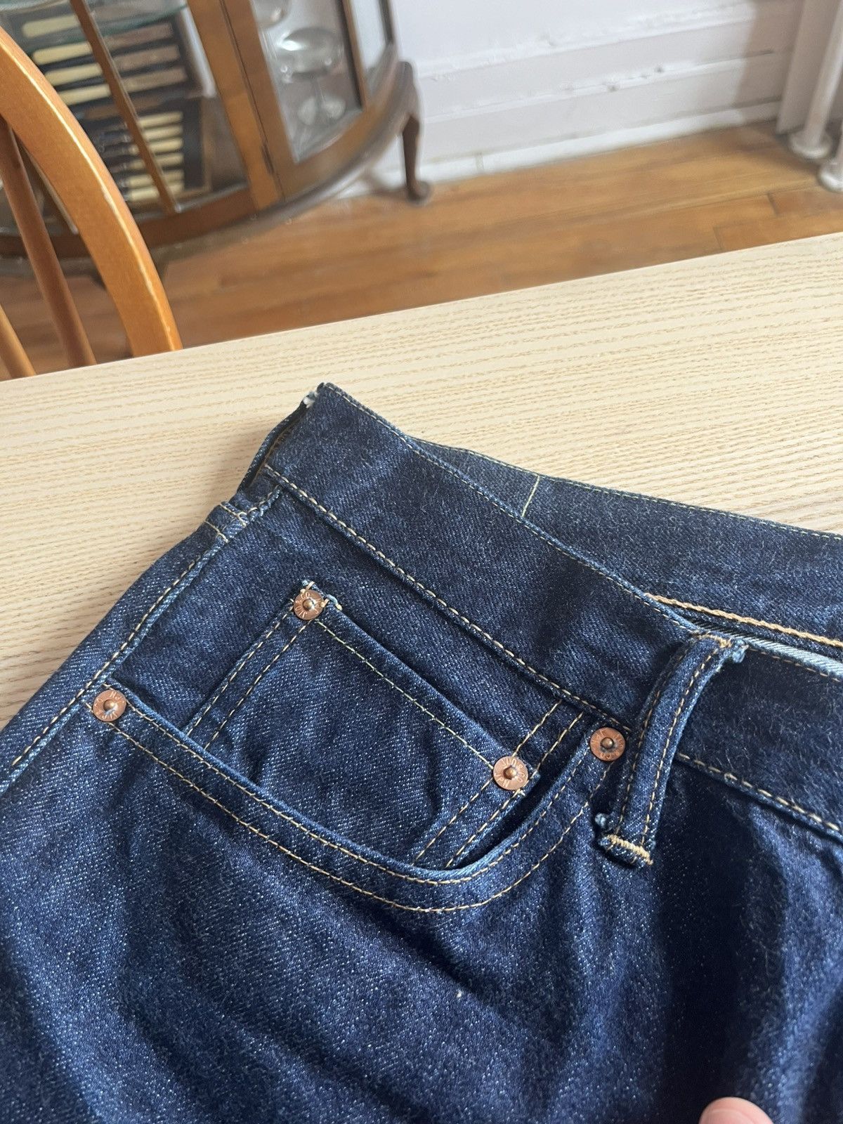 Jelado Jelado 'Age of Longing' 301 XX Denim Jean One Wash Size US 35 - 4 Thumbnail