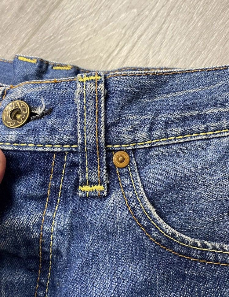 Evisu Vintage Evisu cropped jeans - shorts size 31 Y2k Size US 31 - 3 Thumbnail