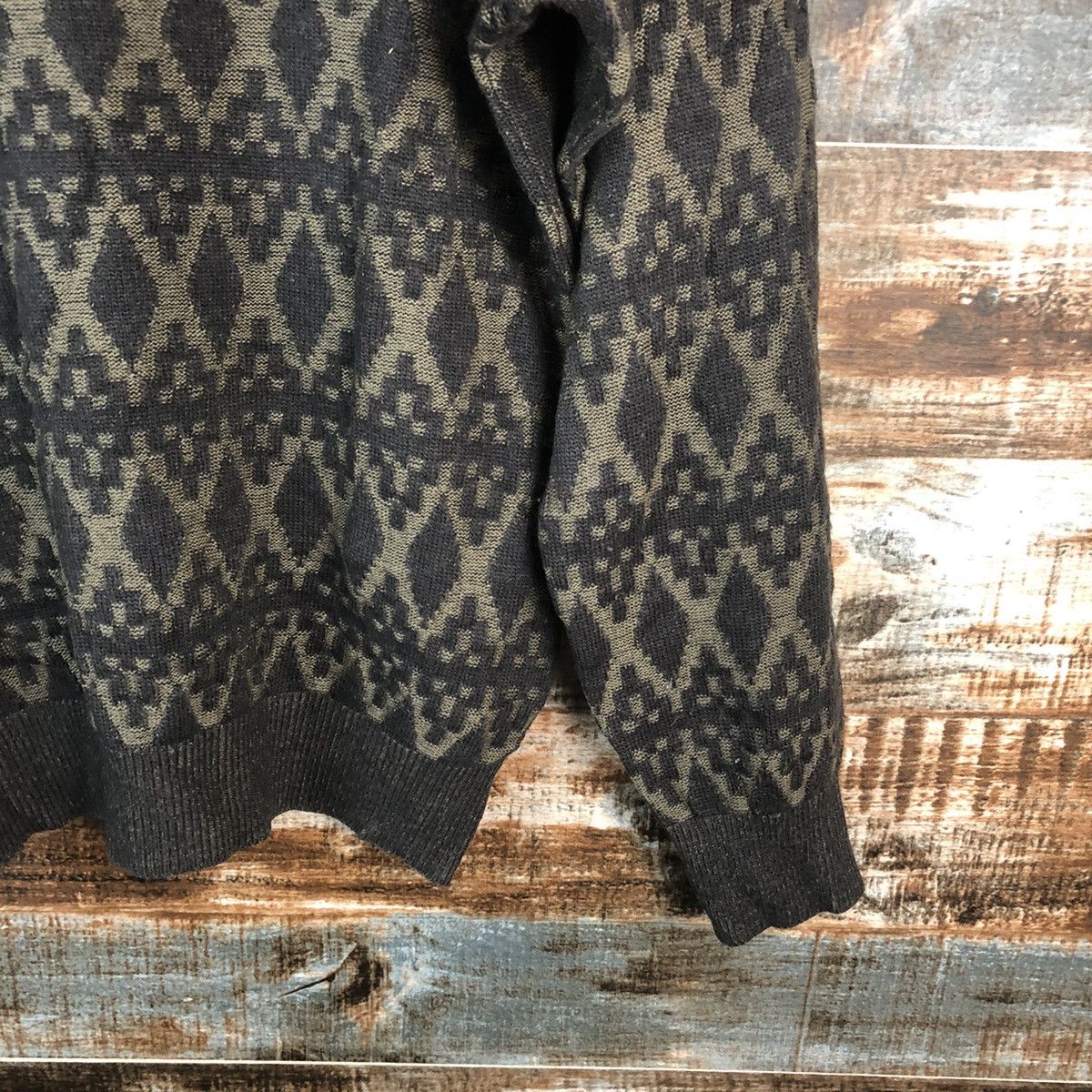 Homespun Knitwear DL Inter Mezzo vintage Brown Knitwear #C669 Size US M / EU 48-50 / 2 - 16 Thumbnail