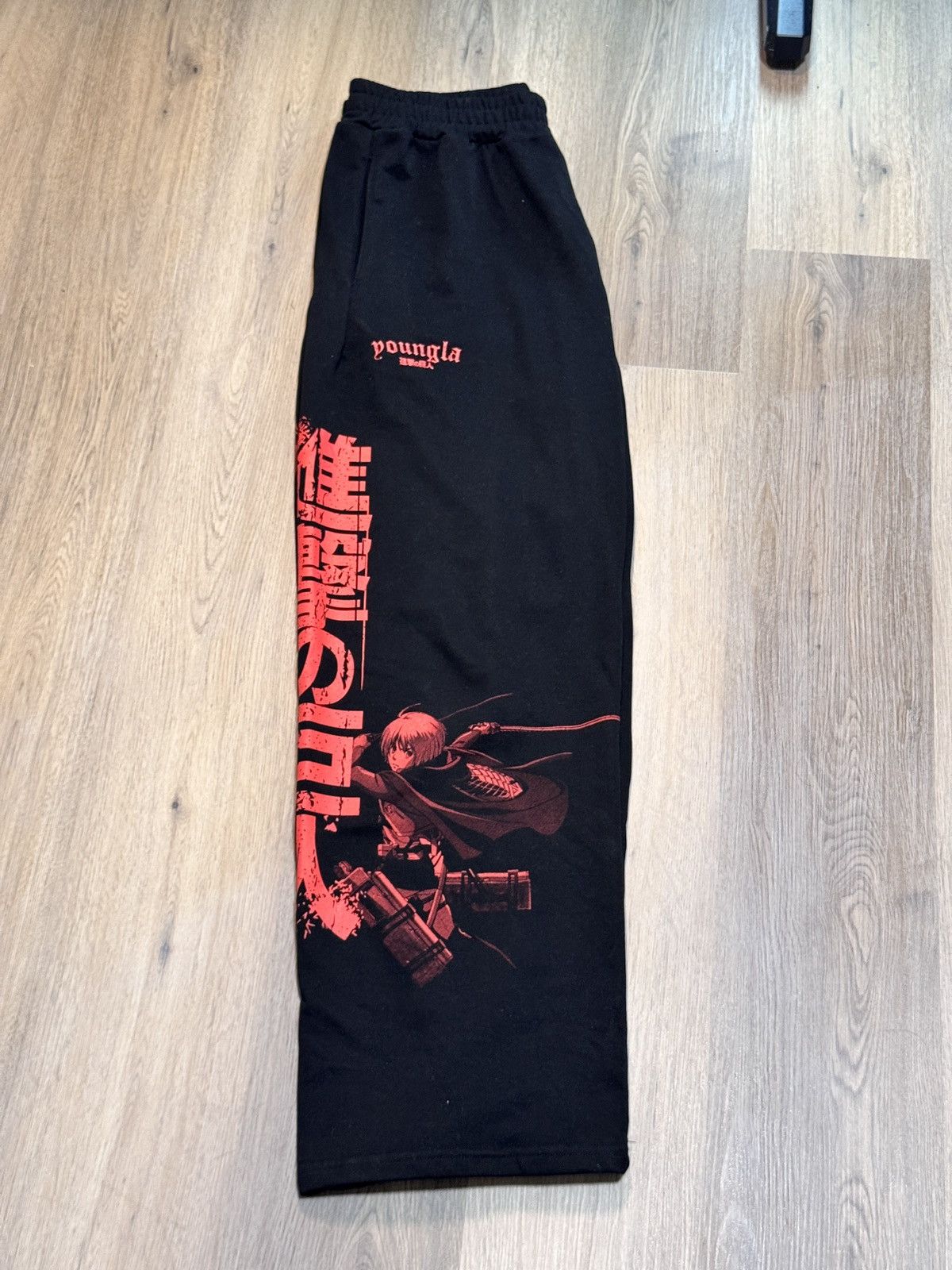 Alphalete Athletics × Gymshark × YoungLA YoungLa x AOT BAGGY JOGGERS (2128 - AOT x YLA) size XXL Size US 40 / EU 56 - 4 Thumbnail