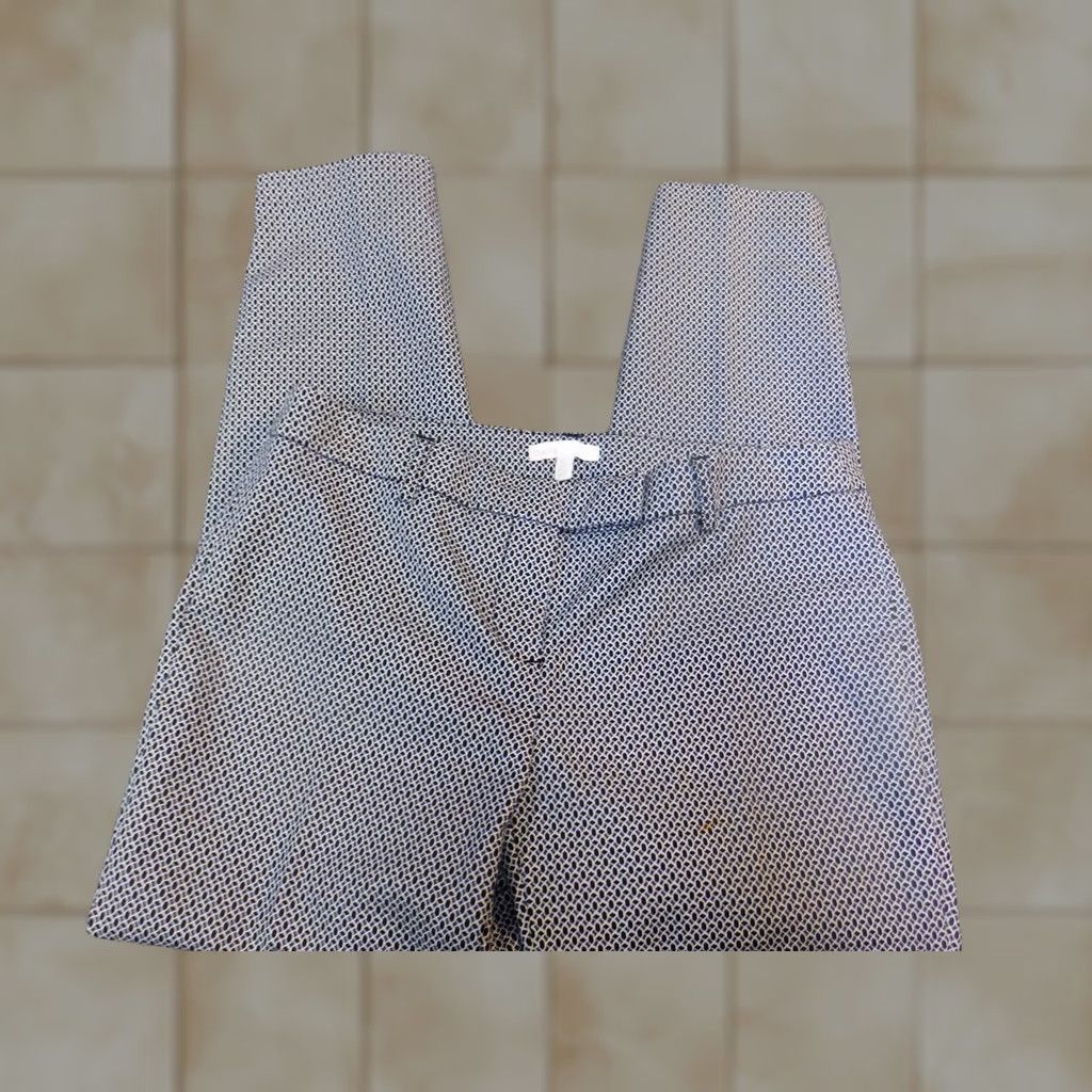 Vintage Dalia Womens Pants 28 Blue Straight Chino Pants Size 28" / US 6 / IT 42 - 1 Thumbnail