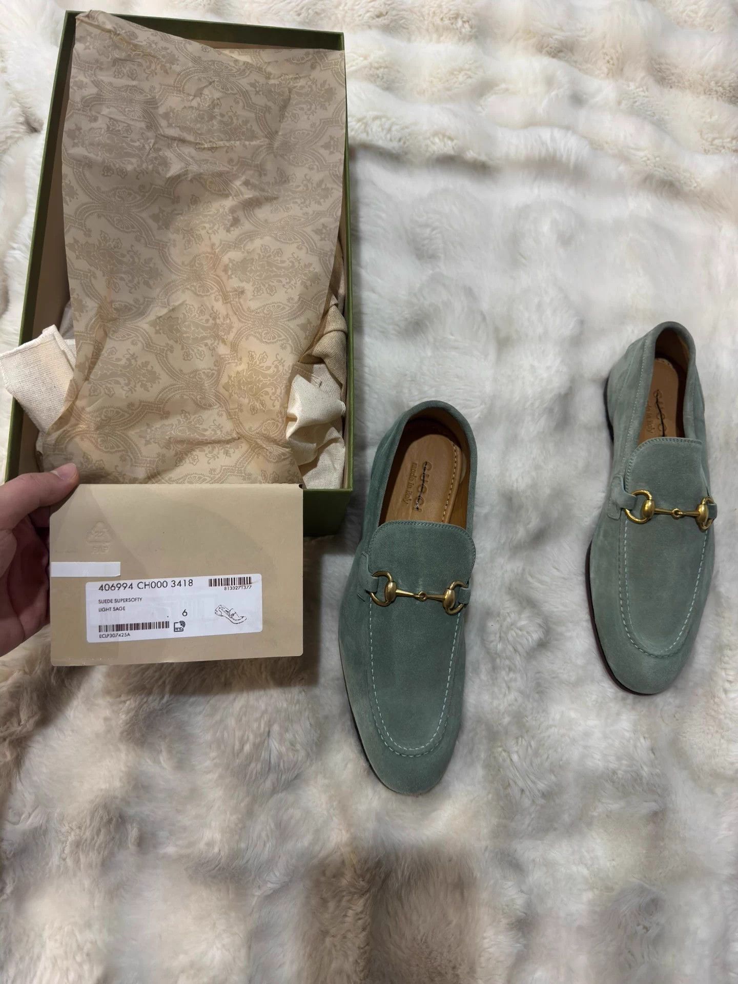 Gucci Gucci Suede Horsebit Loafer 40/6 Brand New Size US 6 / EU 39 - 8 Thumbnail