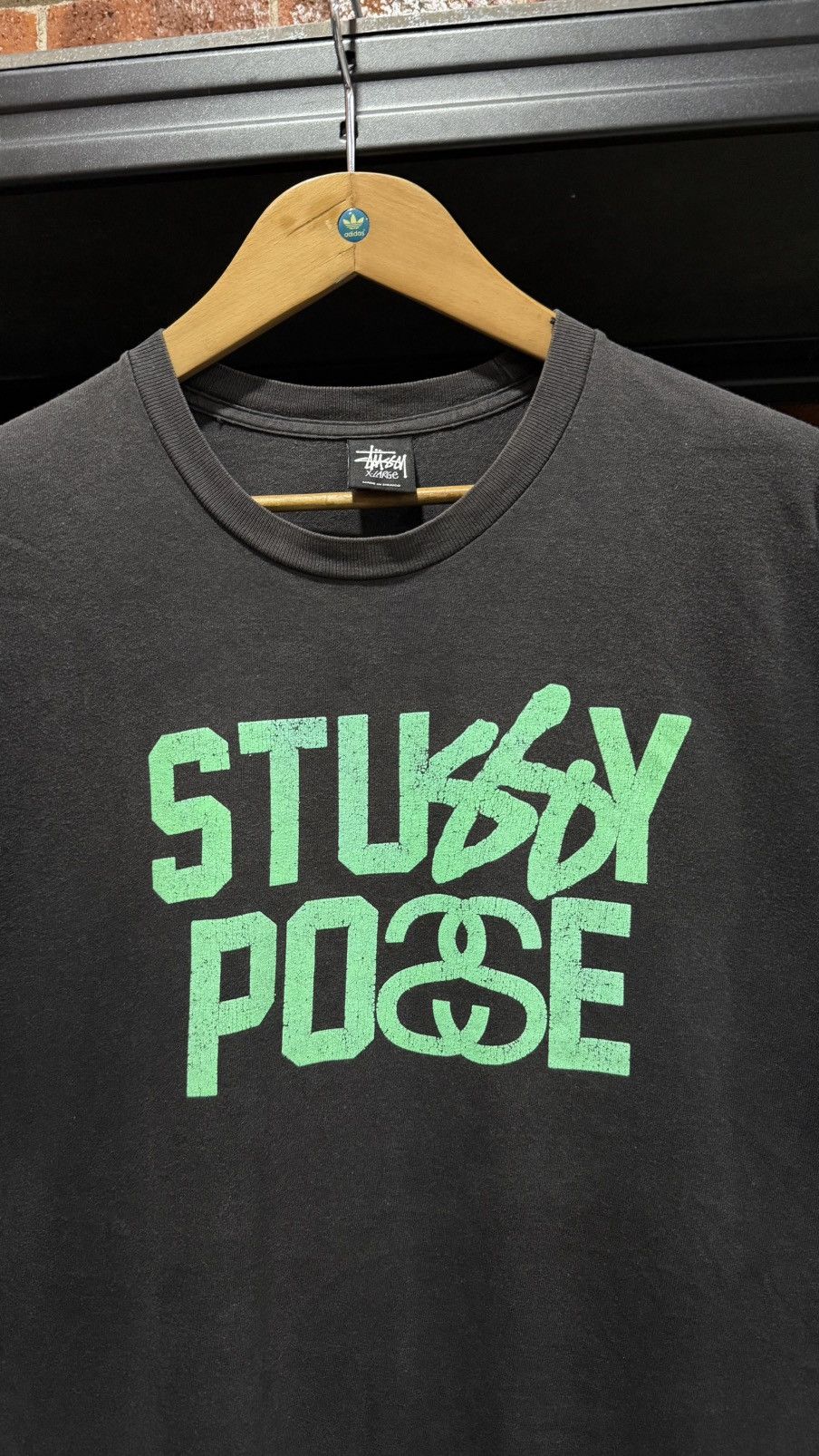 Stussy Thrashed Vintage Stussy Posse Streetwear Sun Faded Tee Size US XL / EU 56 / 4 - 3 Thumbnail