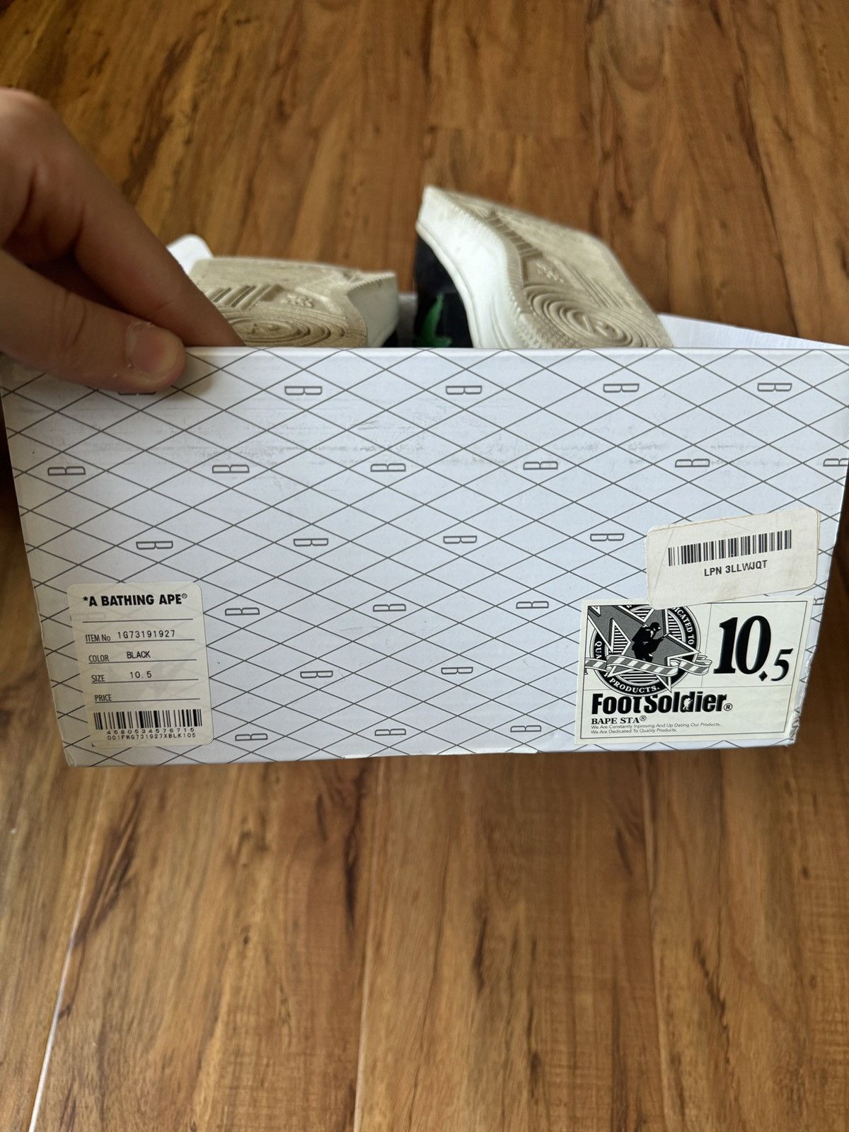 Bape Bape x Gunna Bapesta Low Size US 10.5 / EU 43-44 - 8 Thumbnail