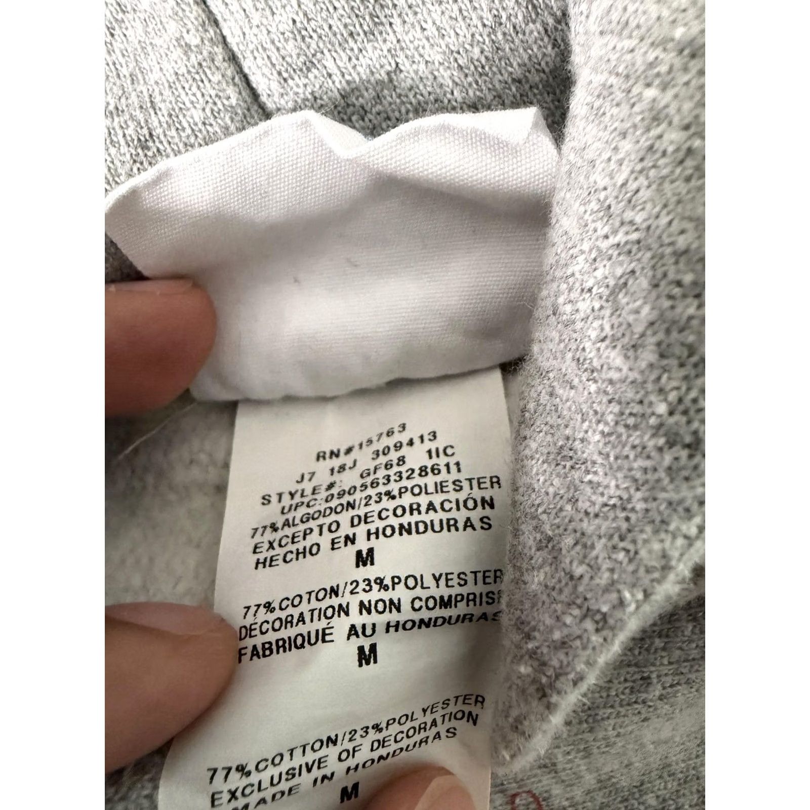 Champion Champion Reverse Weave Hoodie Mens M Gray Graphic Logo Fleece Sweatshirt Size US M / EU 48-50 / 2 - 6 Thumbnail