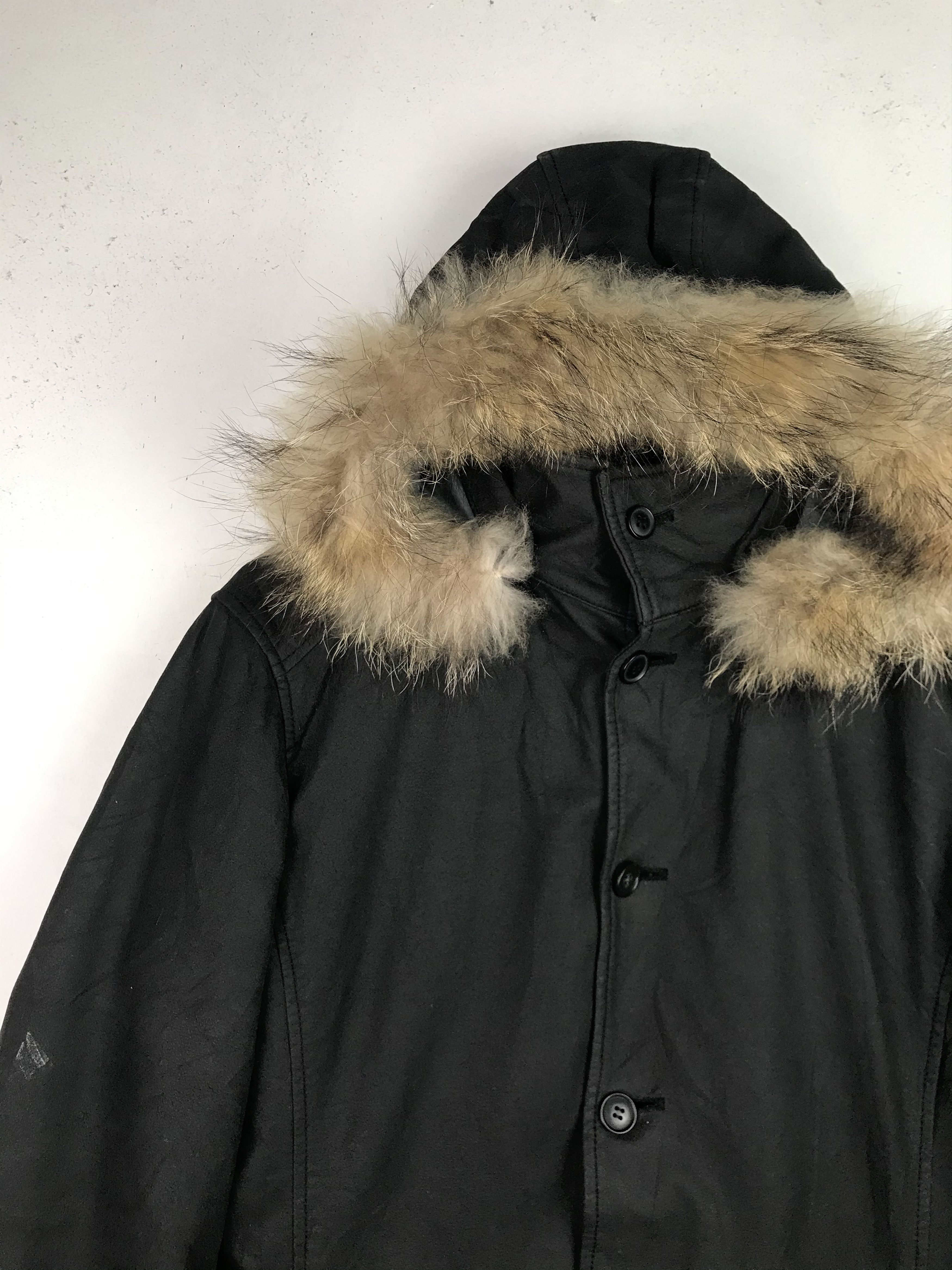 Calvin Klein Vintage Calvin Klein Homme Mohair Parka Jacket Size US M / EU 48-50 / 2 - 6 Thumbnail