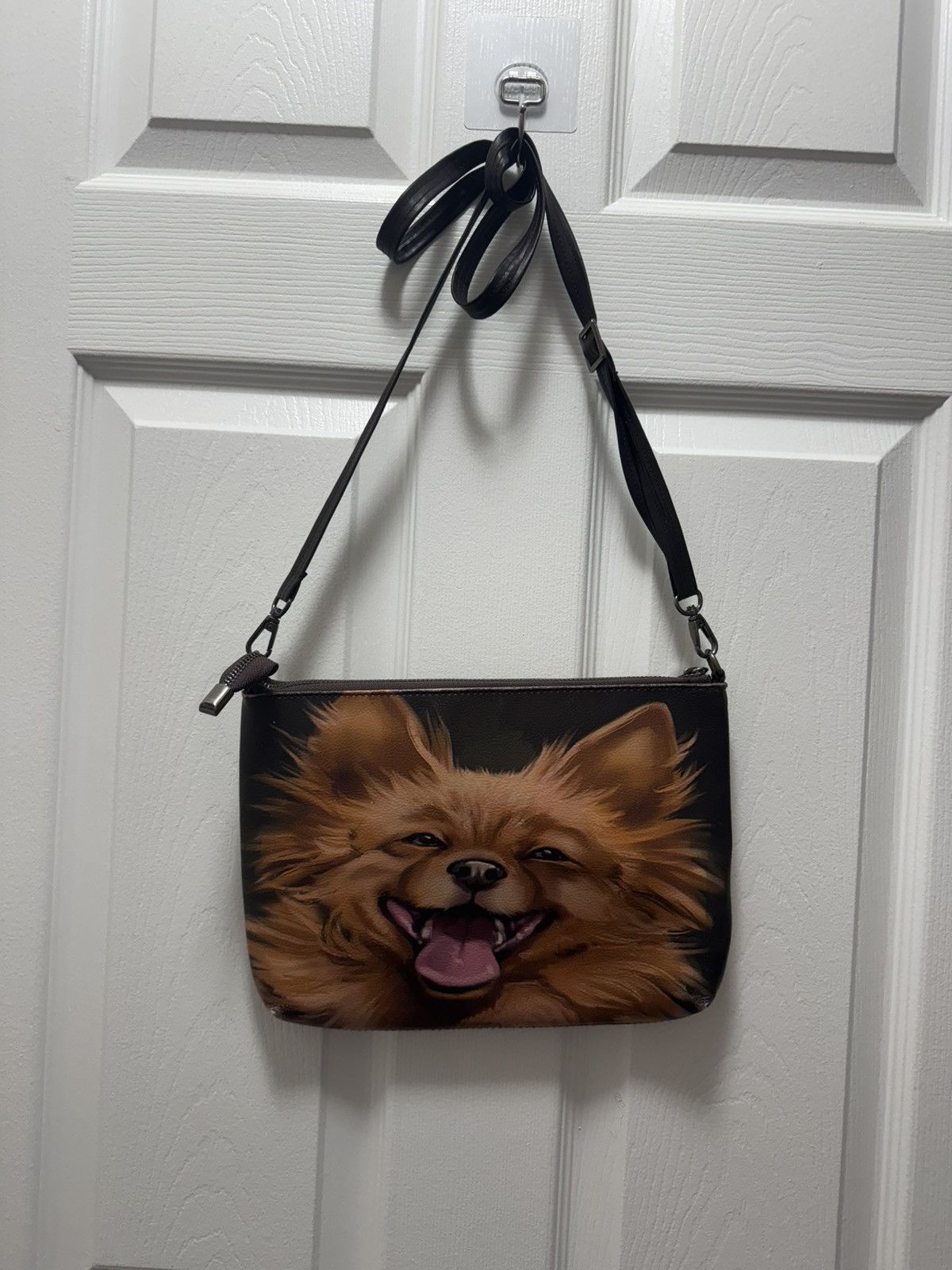 Leather × Snoop Dogg Leather Bog Dog Smile Cute Puppy Custom Purse Japanese Size ONE SIZE - 1 Thumbnail