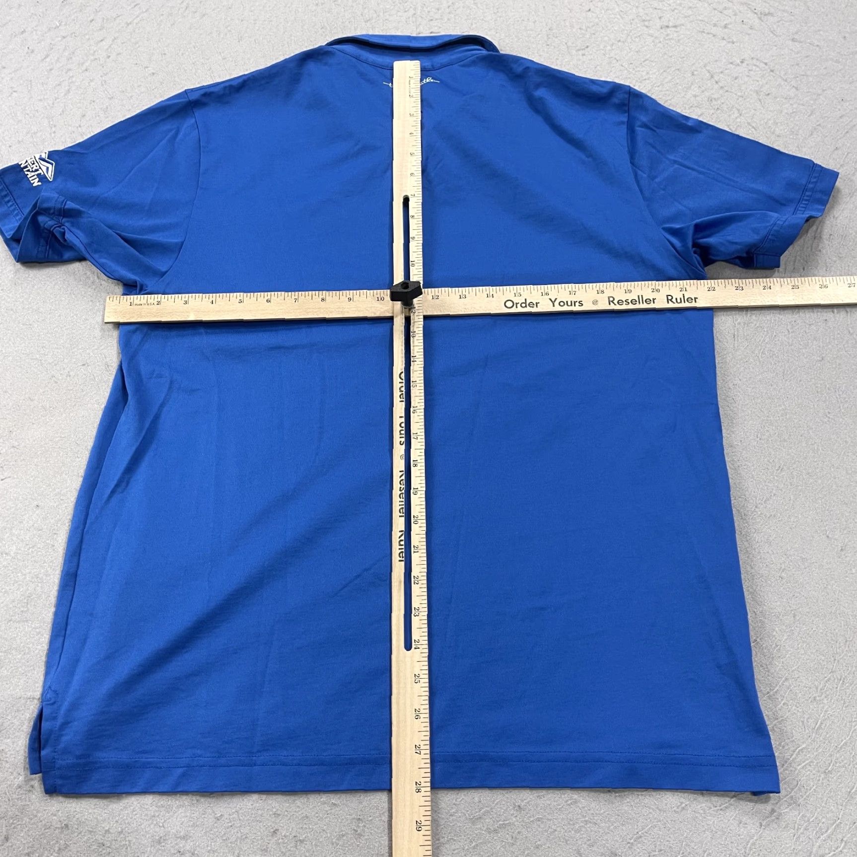 TravisMathew Travis Mathew Polo Shirt Mens L Blue Desert Mountain Polo Shirt Golf Cotton Blend Size US L / EU 52-54 / 3 - 7 Thumbnail