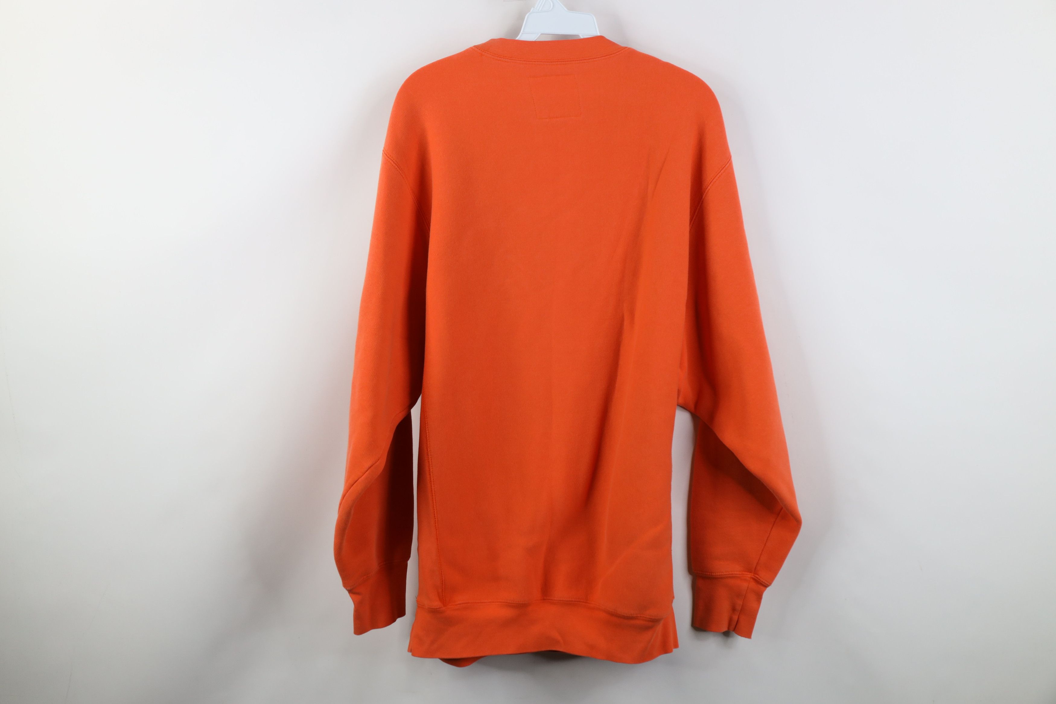 Vintage Vintage 90s Bowling Green State University Sweatshirt Orange Size US L / EU 52-54 / 3 - 10 Thumbnail