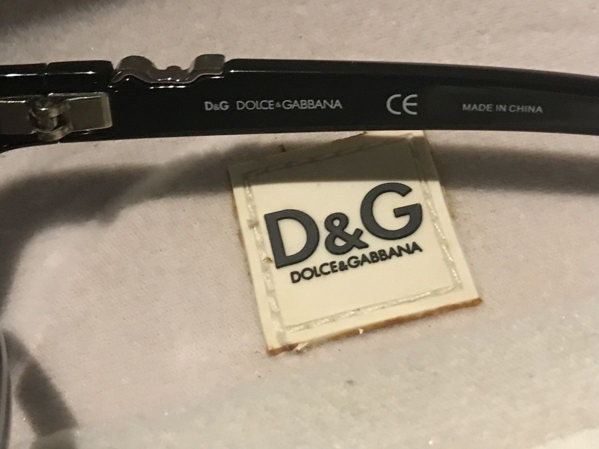 Dolce & Gabbana D&G Black Sunglasses with Case and Napkin Size ONE SIZE - 5 Thumbnail
