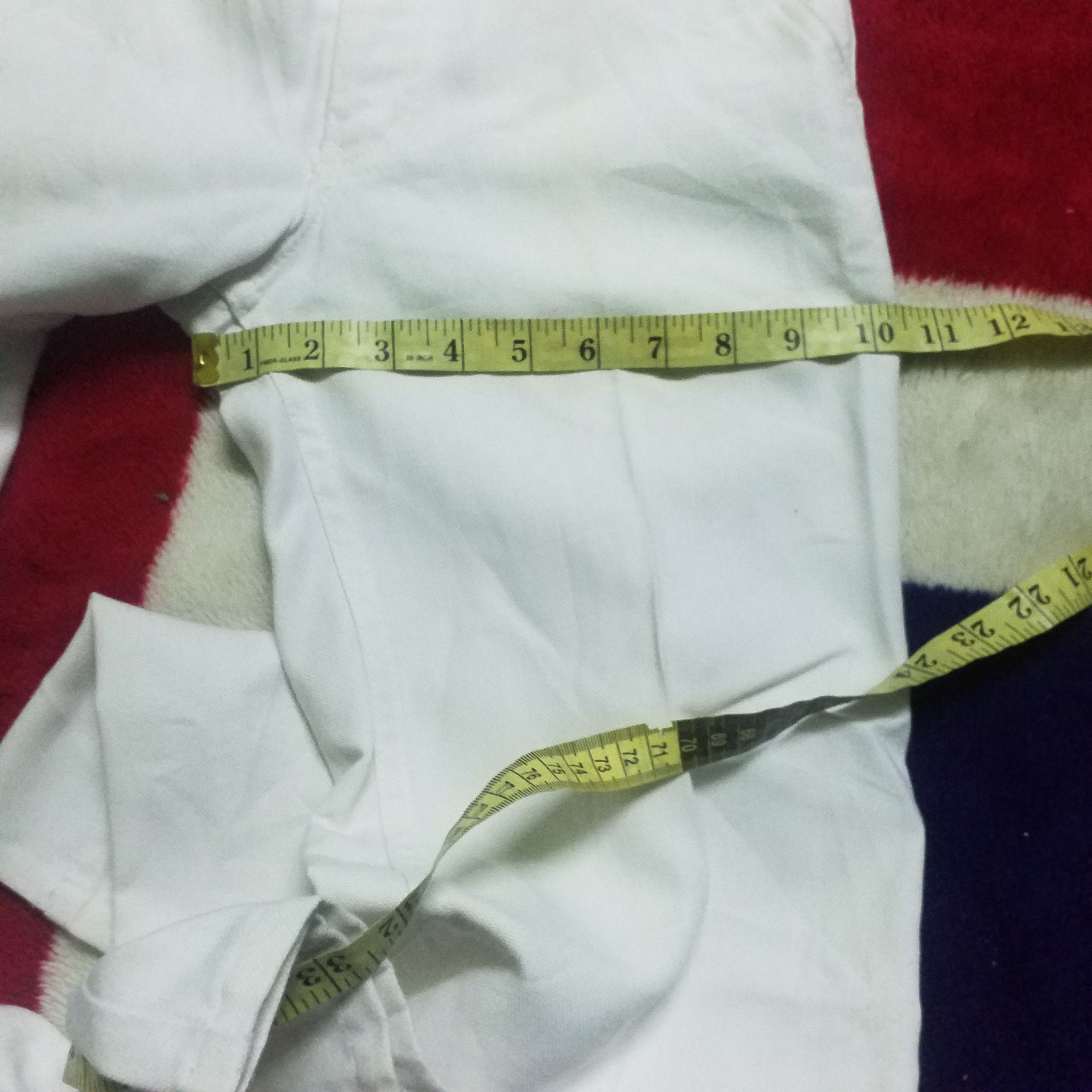 Japanese Brand WHITE SUPER FLARE AFRO YEARS Size US 26 / EU 42 - 10 Thumbnail