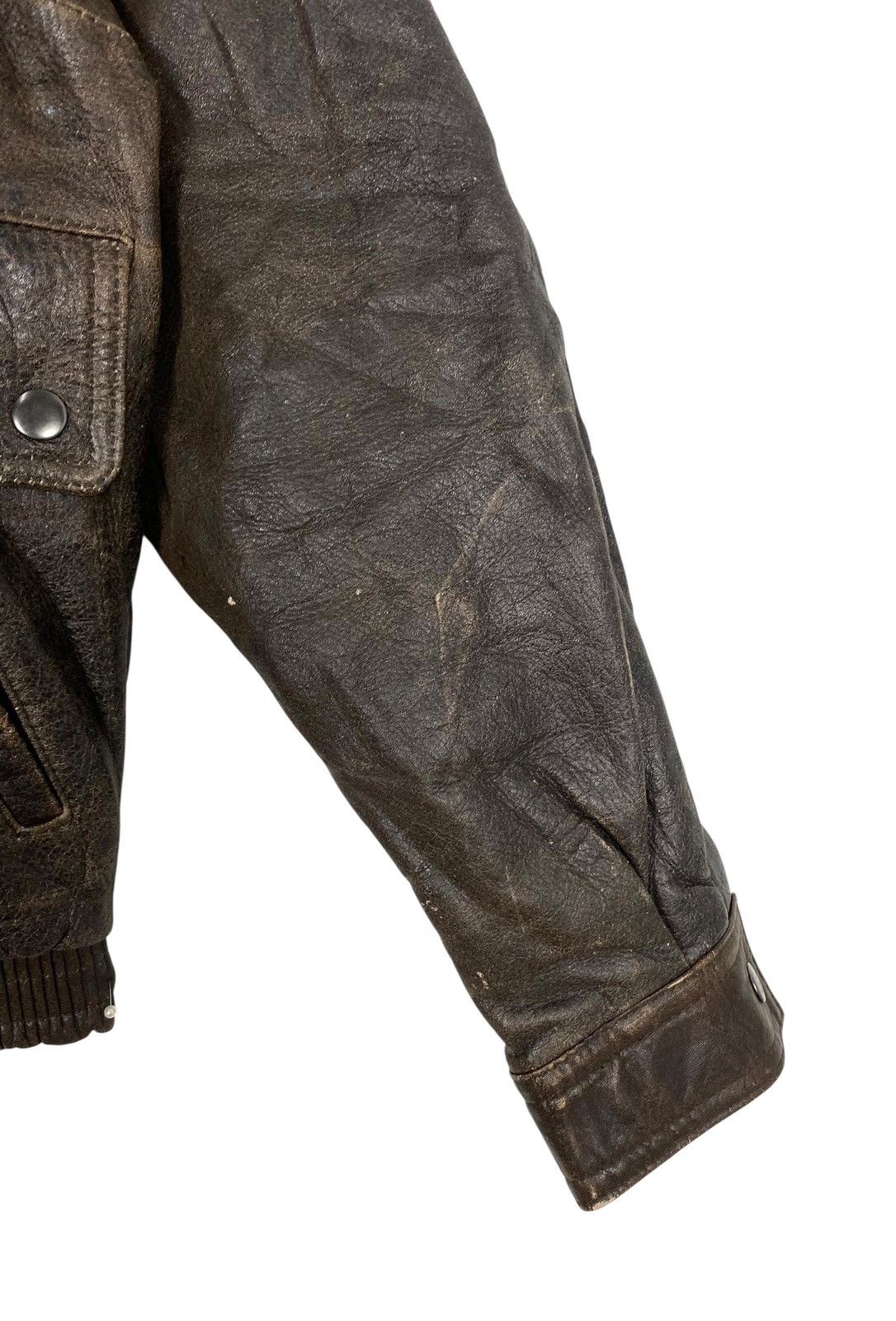 Vintage Vintage Aviator Jacket Cow Leather Size US M / EU 48-50 / 2 - 12 Thumbnail