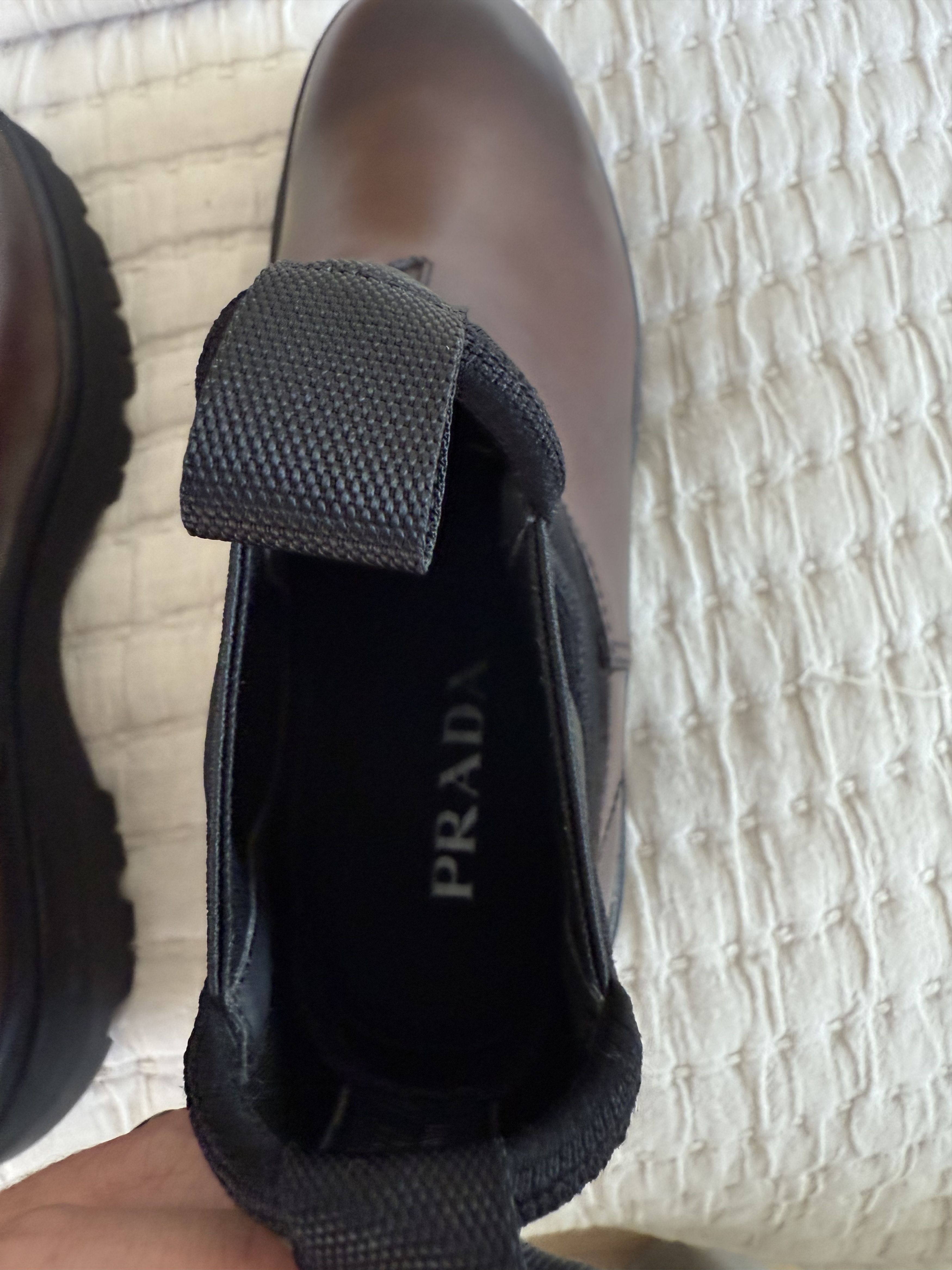 Prada Prada Leather Chelsea Boot Size US 11 / EU 44 - 6 Thumbnail