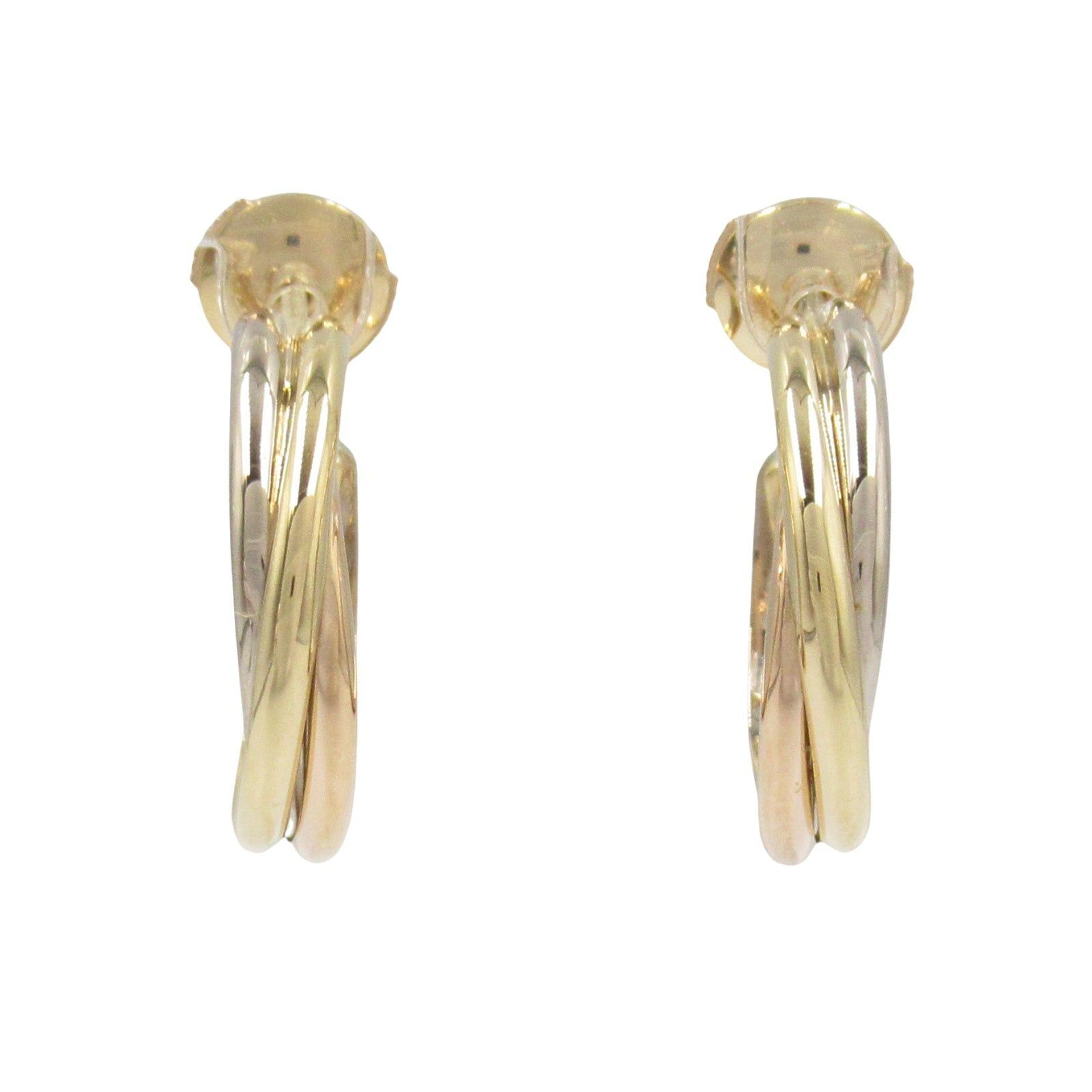 Cartier Cartier Trinity Piercing Earrings K18 (Yellow Gold) K18Wg (White K18Pg (Pink Gold Size ONE SIZE - 1 Thumbnail
