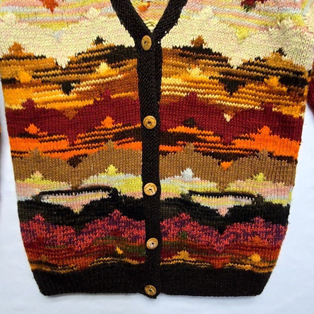 The Territory Ahead Vintage Brown Cardigan The Territory Ahead Sweater Knit XS Size XS / US 0-2 / IT 36-38 - 4 Thumbnail