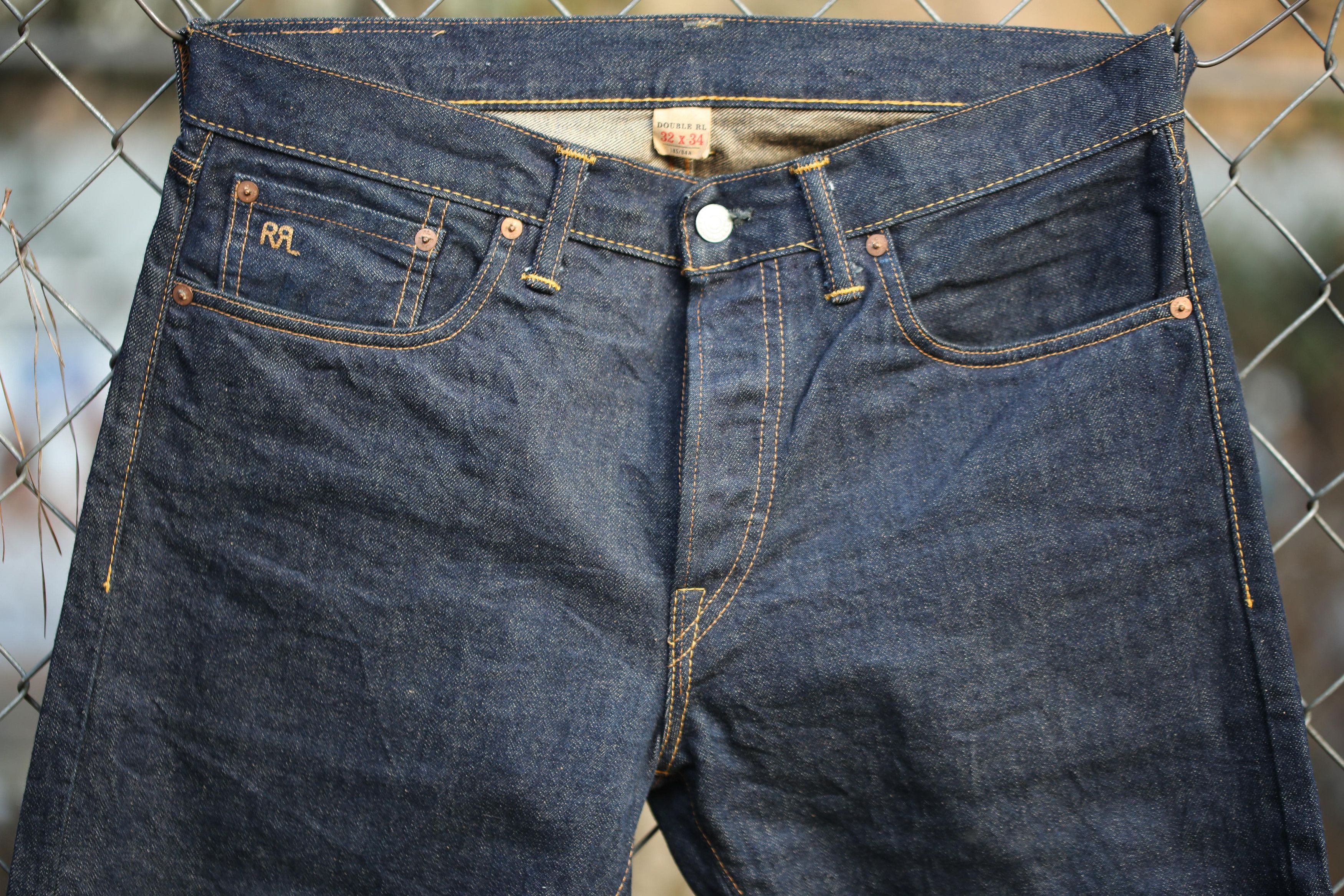 RRL Ralph Lauren RRL Slim Fit - Rinsed Denim Size US 32 / EU 48 - 2 Thumbnail