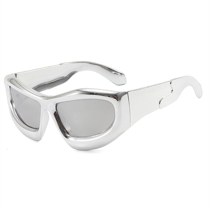 Electric Visual Punk Street ins style custom avant-garde sunglasses Size ONE SIZE - 5 Thumbnail