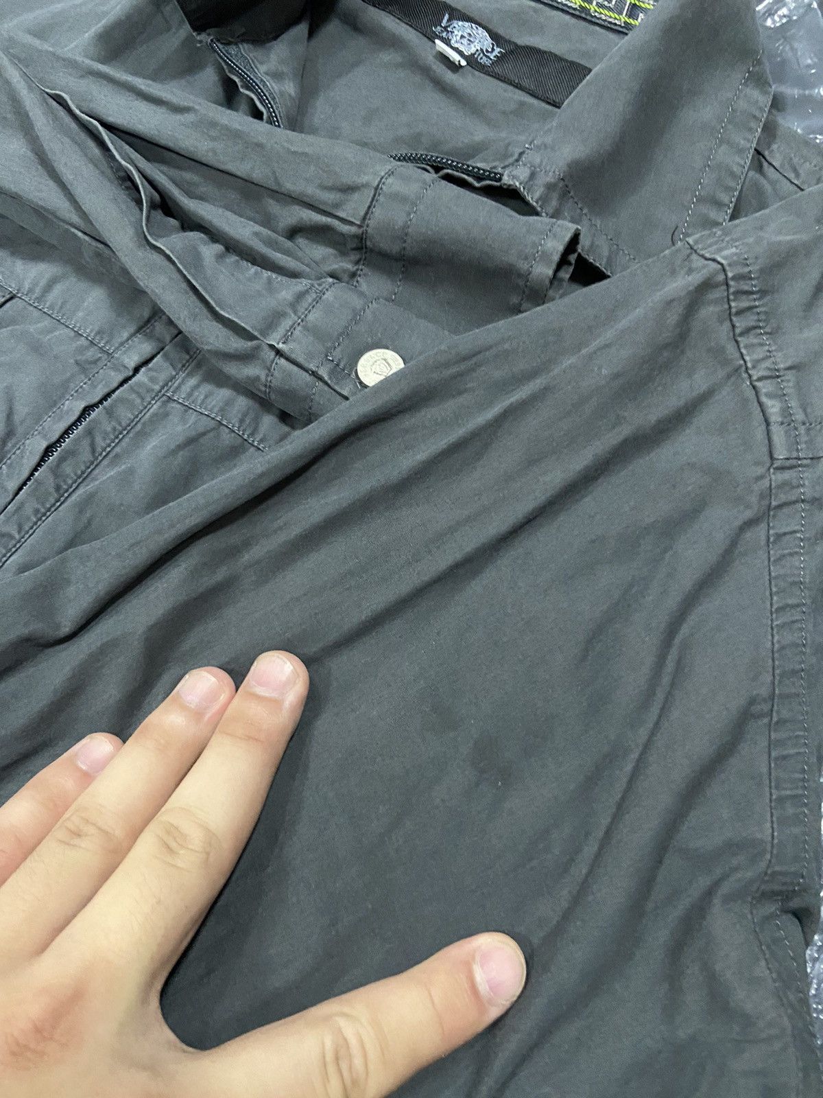 Versace × Vintage Versace Jacket Vintage small Logo Button Ups Zip Luxury Size US L / EU 52-54 / 3 - 10 Thumbnail