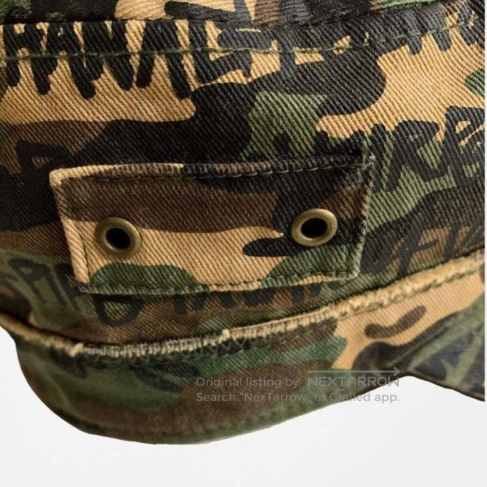 Stussy Stussy Vintage Camouflage Fashion Cap. Size ONE SIZE - 5 Thumbnail