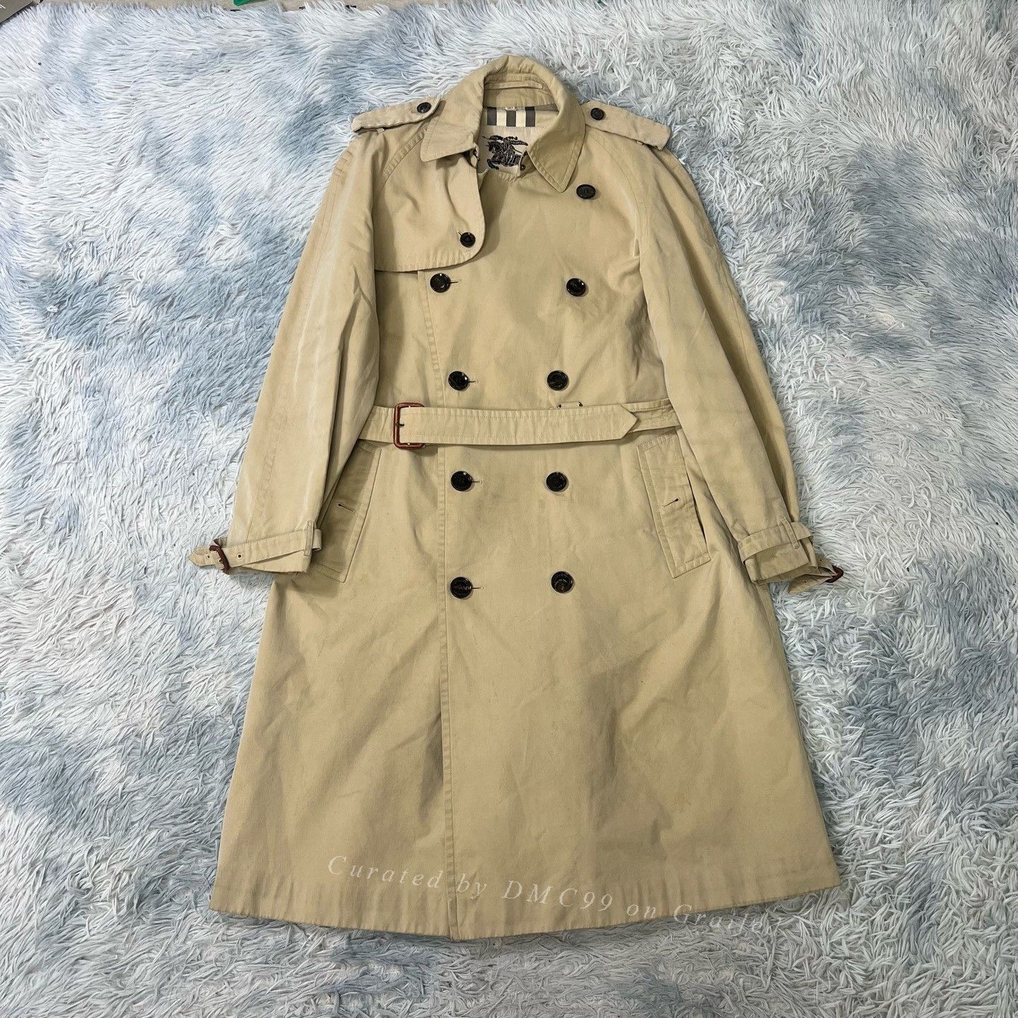Burberry Burberry Long Coat Size US L / EU 52-54 / 3 - 1 Thumbnail