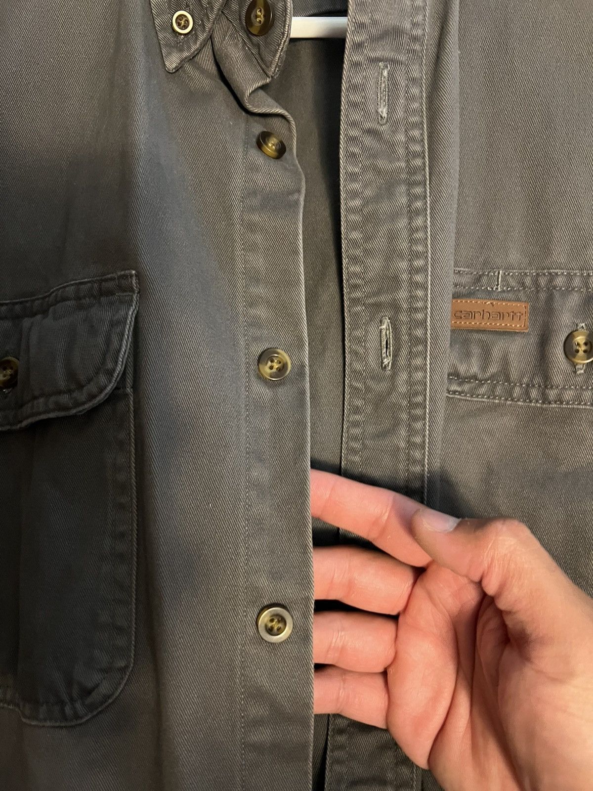 Carhartt Work Flannel Size US M / EU 48-50 / 2 - 2 Thumbnail
