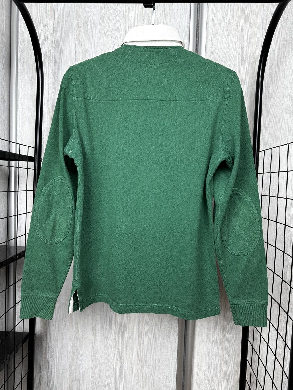 Polo Ralph Lauren Polo Ralph Lauren vintage green rugby polo shirt y2k 90 rare Size US S / EU 44-46 / 1 - 7 Thumbnail
