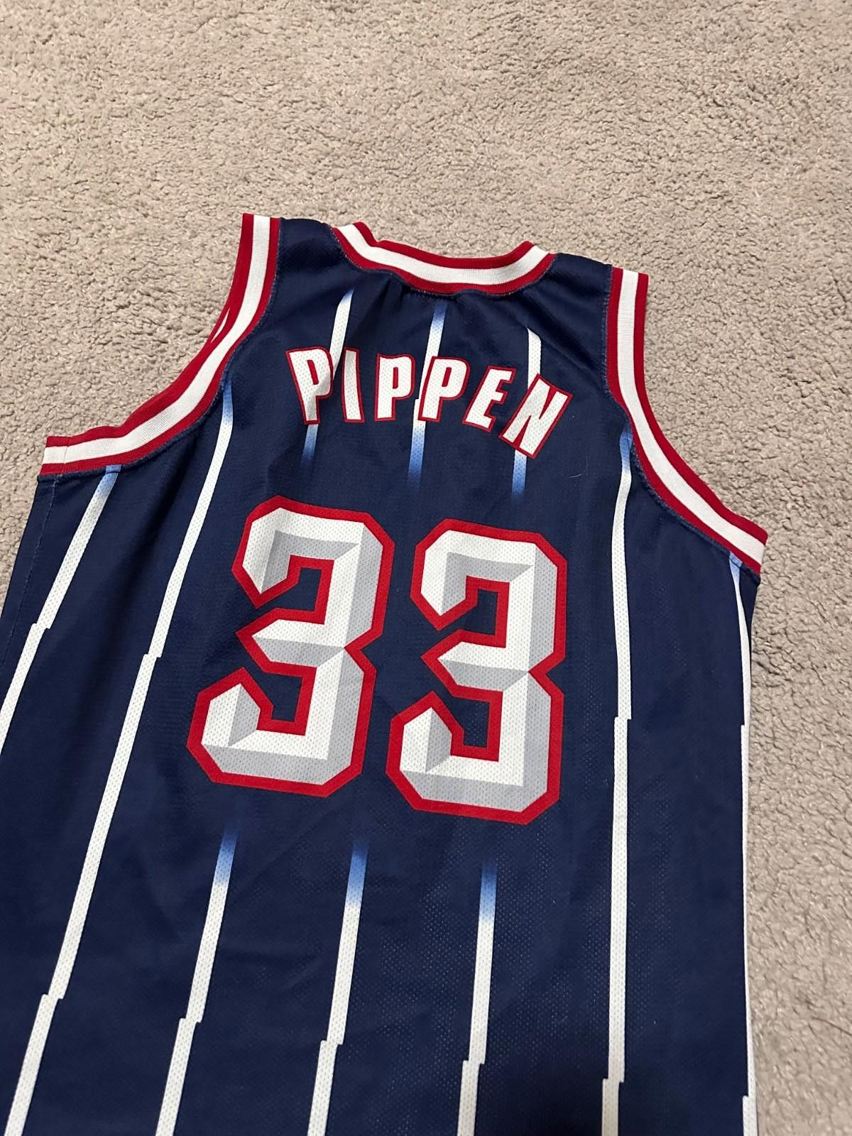 Champion Vintage Champion NBA Houston Rockets Scottie Pippen Jersey Size US M / EU 48-50 / 2 - 7 Thumbnail