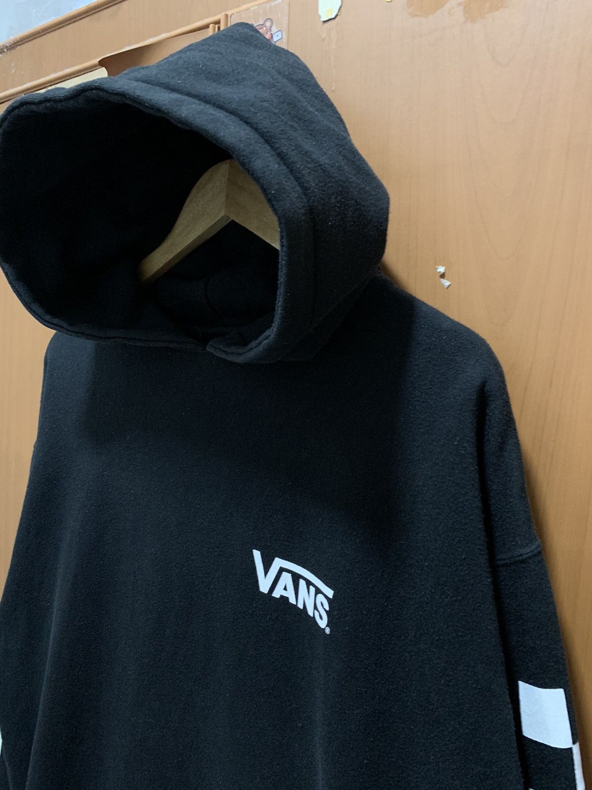 Vans Rare Design Brand Vans Checkerboard Hoodie Sweatshirt Size US L / EU 52-54 / 3 - 4 Thumbnail