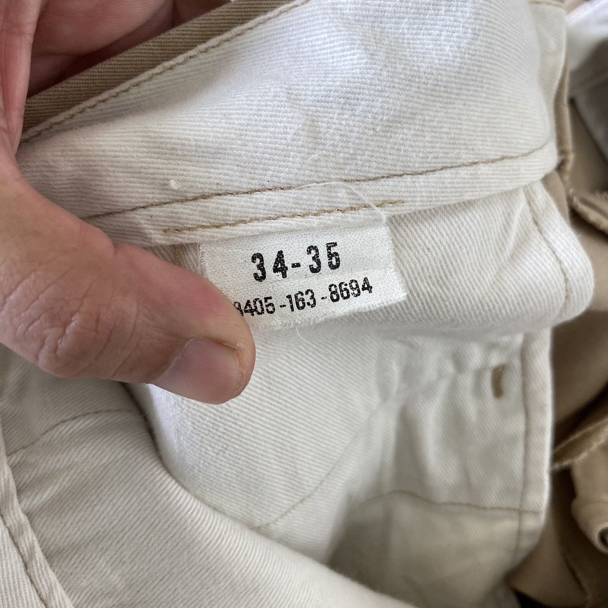 Buzz Rickson's VTG Buzz Rickson’s Made In Japan Baggy Chino Trousers Pants Size US 32 / EU 48 - 14 Thumbnail