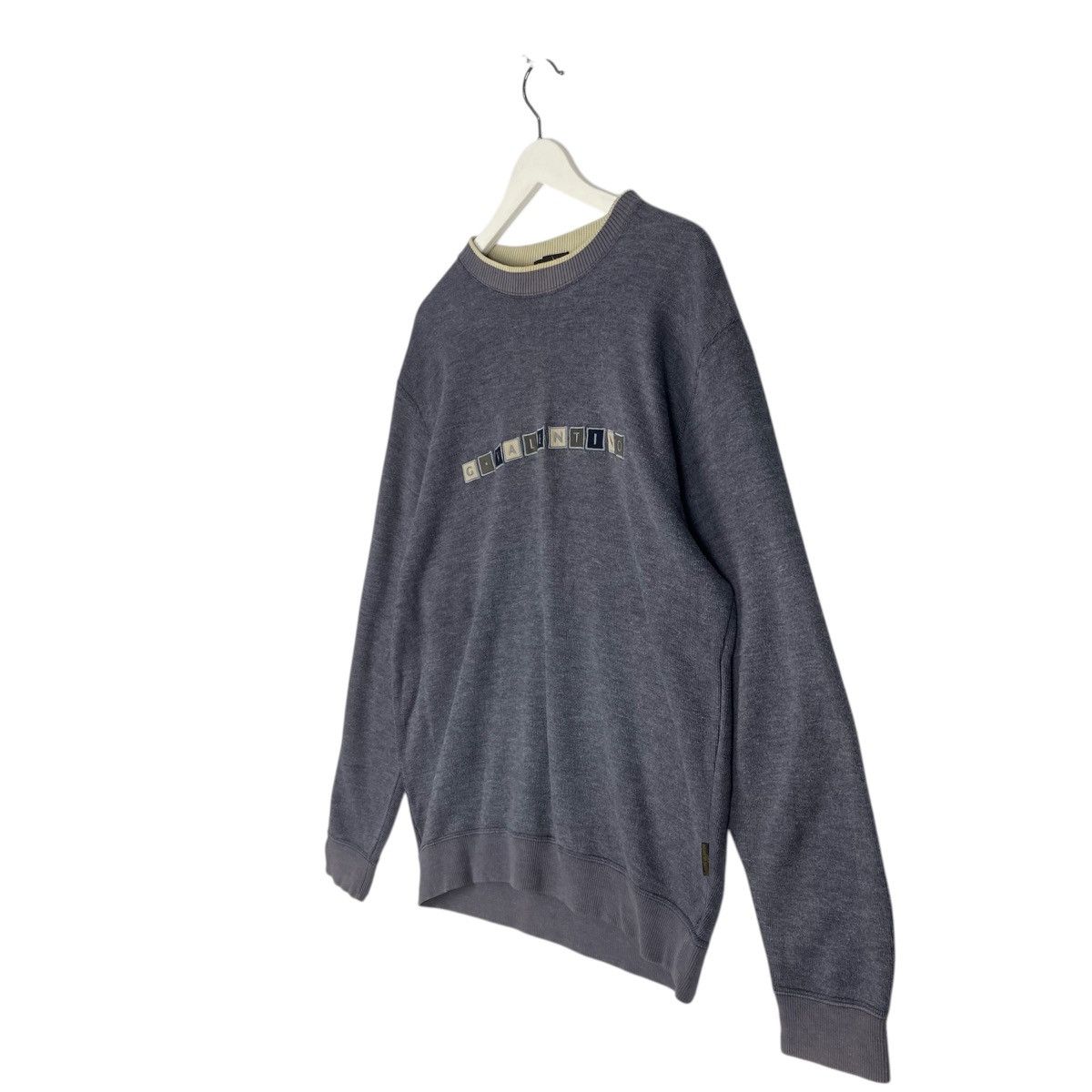 Designer × Vintage Vintage Hoodie/sweater Gianni Valentino sweatshirt - Size US L / EU 52-54 / 3 - 2 Thumbnail