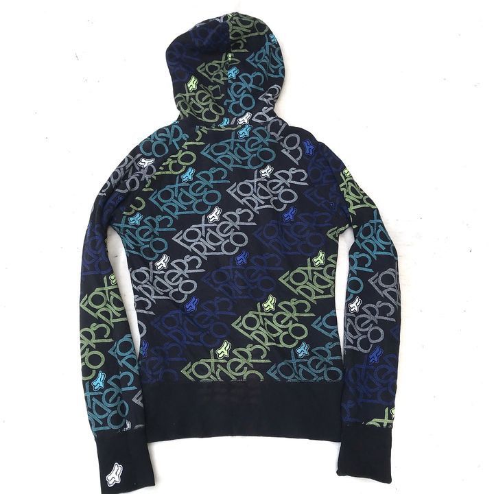 Fox Racing Fox Racing Black Zip Hoodie Jacket Reversible hoodie design Size US M / EU 48-50 / 2 - 13 Thumbnail
