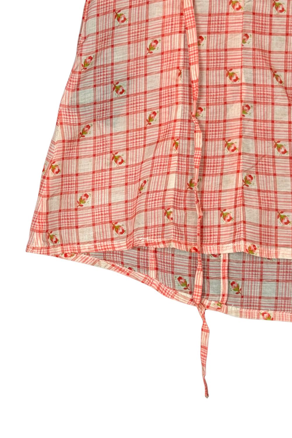 Polo Ralph Lauren RRL Ralph Lauren Prairie Floral Plaid Ruffle Blouse Women’s Size US XS / EU 42 / 0 - 10 Thumbnail