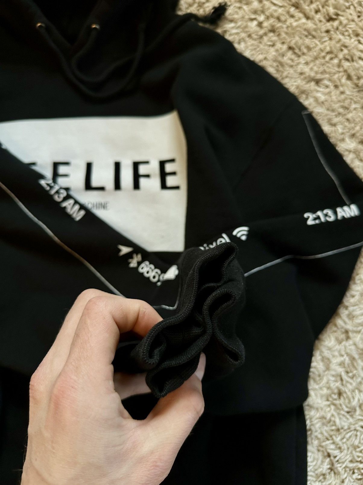Youth Machine Bixel x Youth Machine x Owsla Hoodie Big Logo Printed LA CA Size US L / EU 52-54 / 3 - 5 Thumbnail