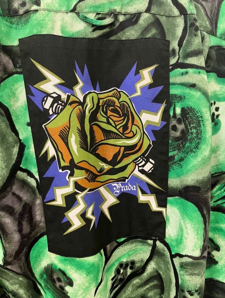 Prada Prada Science freak shirt 2502-Nextarrow Size US S / EU 44-46 / 1 - 5 Thumbnail