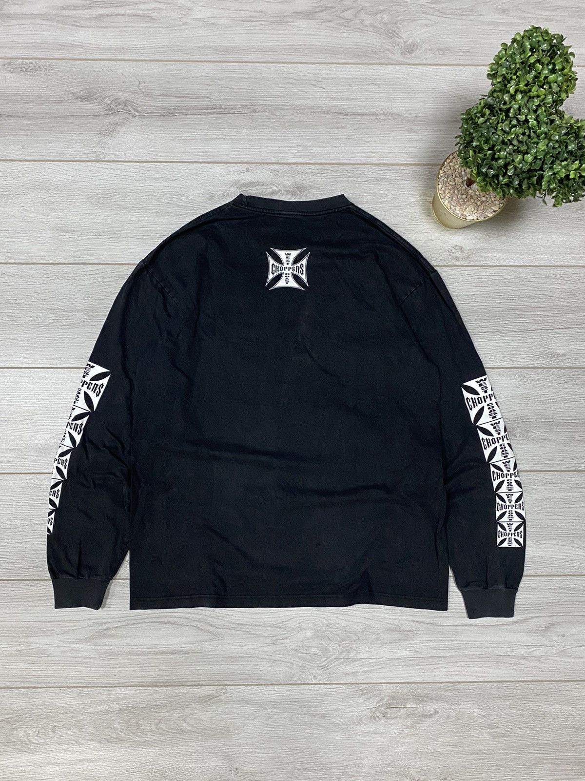 West Coast Choppers West Coast Choppers Long Beach Ca cross long-sleeve Size US L / EU 52-54 / 3 - 4 Thumbnail